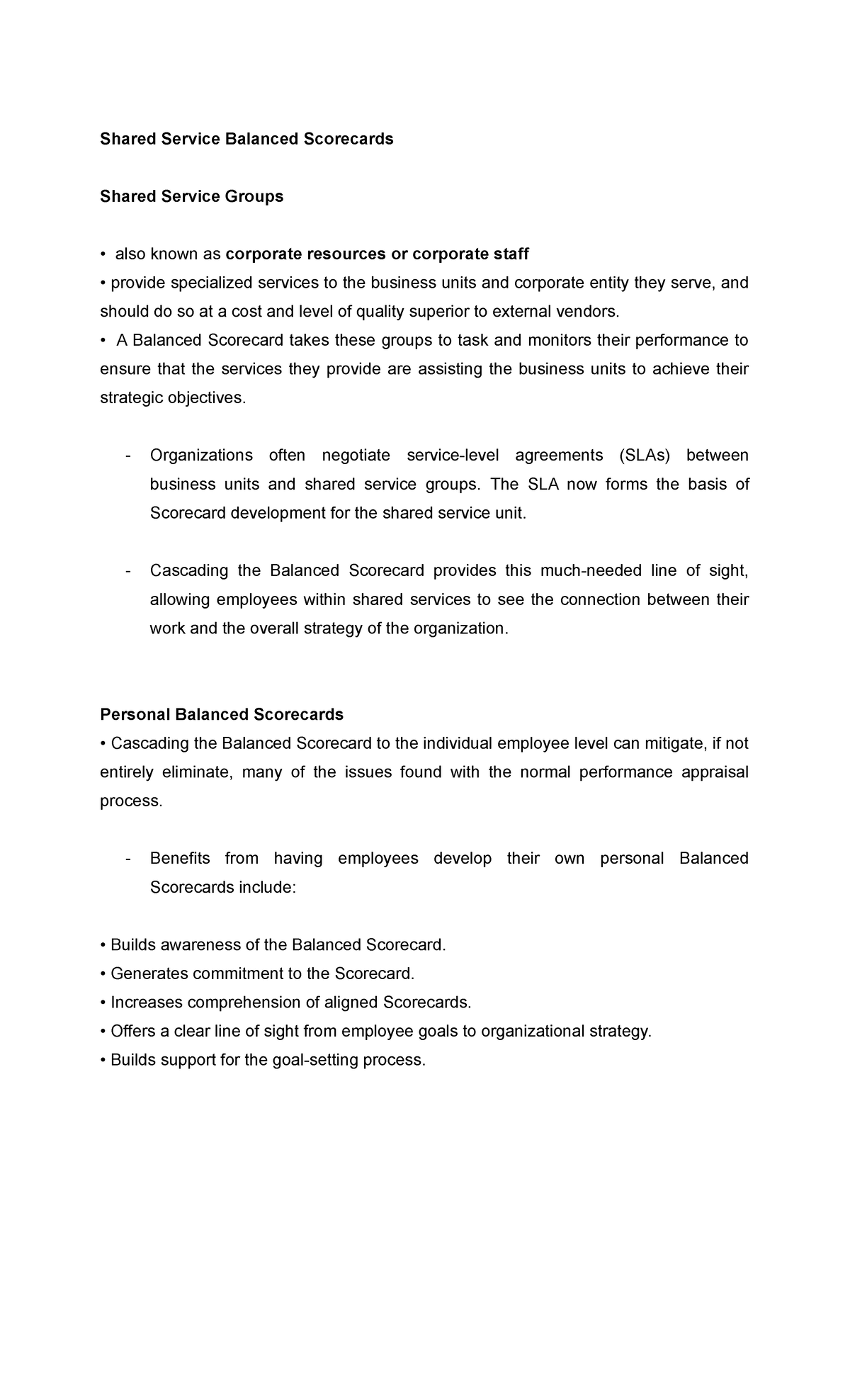 Wingjane-BSC-Report - Short notes - Shared Service Balanced Scorecards ...