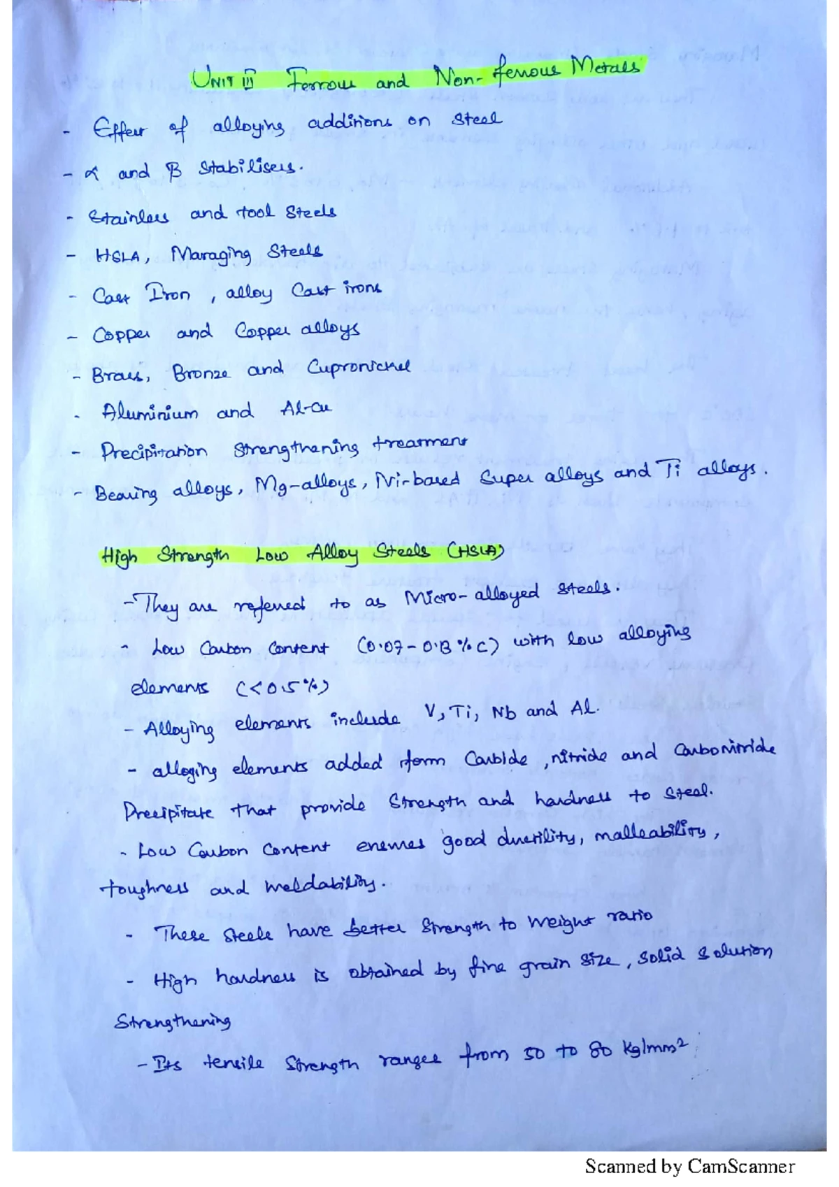 Me6403 mm unit 5 written notes - DEPARTMENT OF MECHANICAL ENGINEERING ...