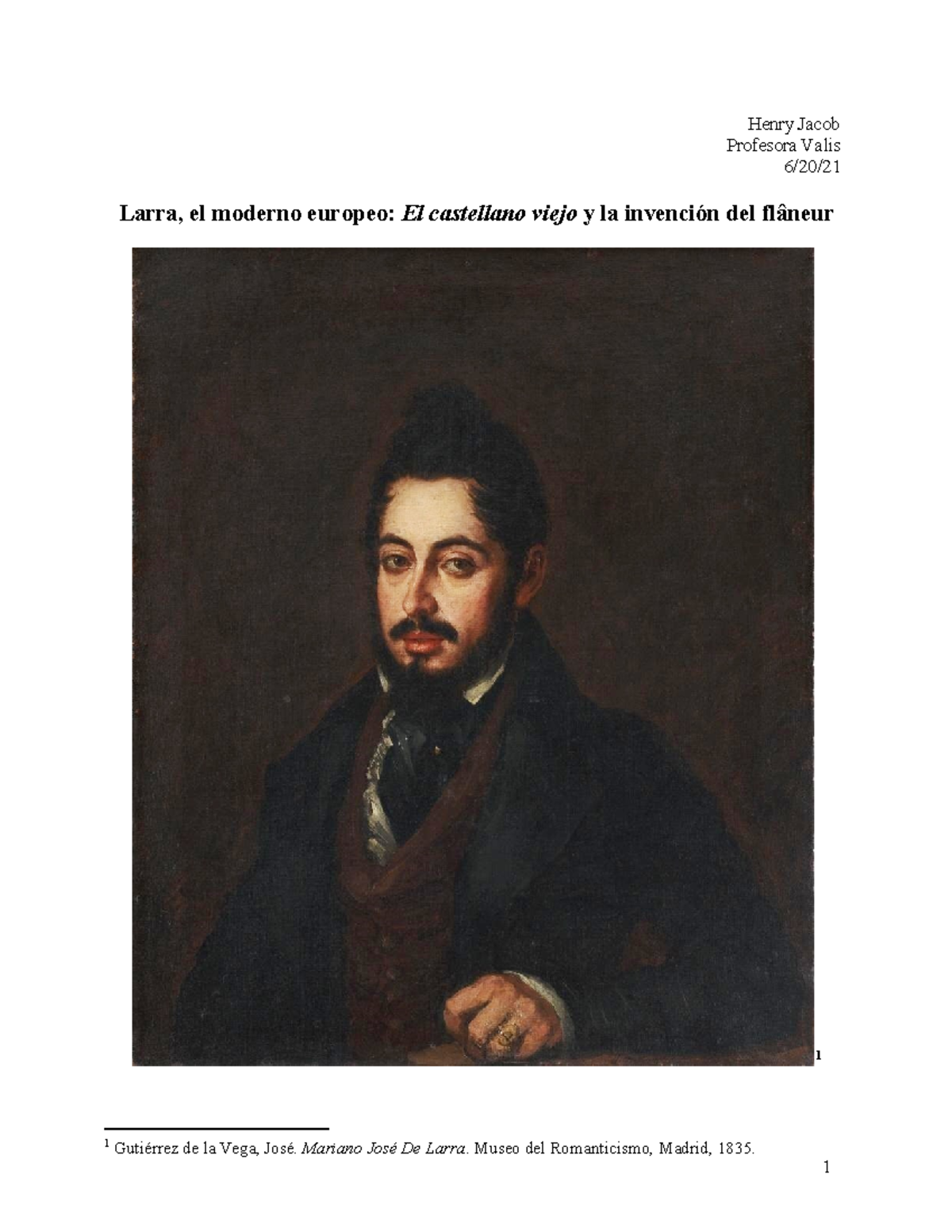 Henry Jacob Larra Corregido Final (002) - Henry Jacob Profesora Valis 6 ...