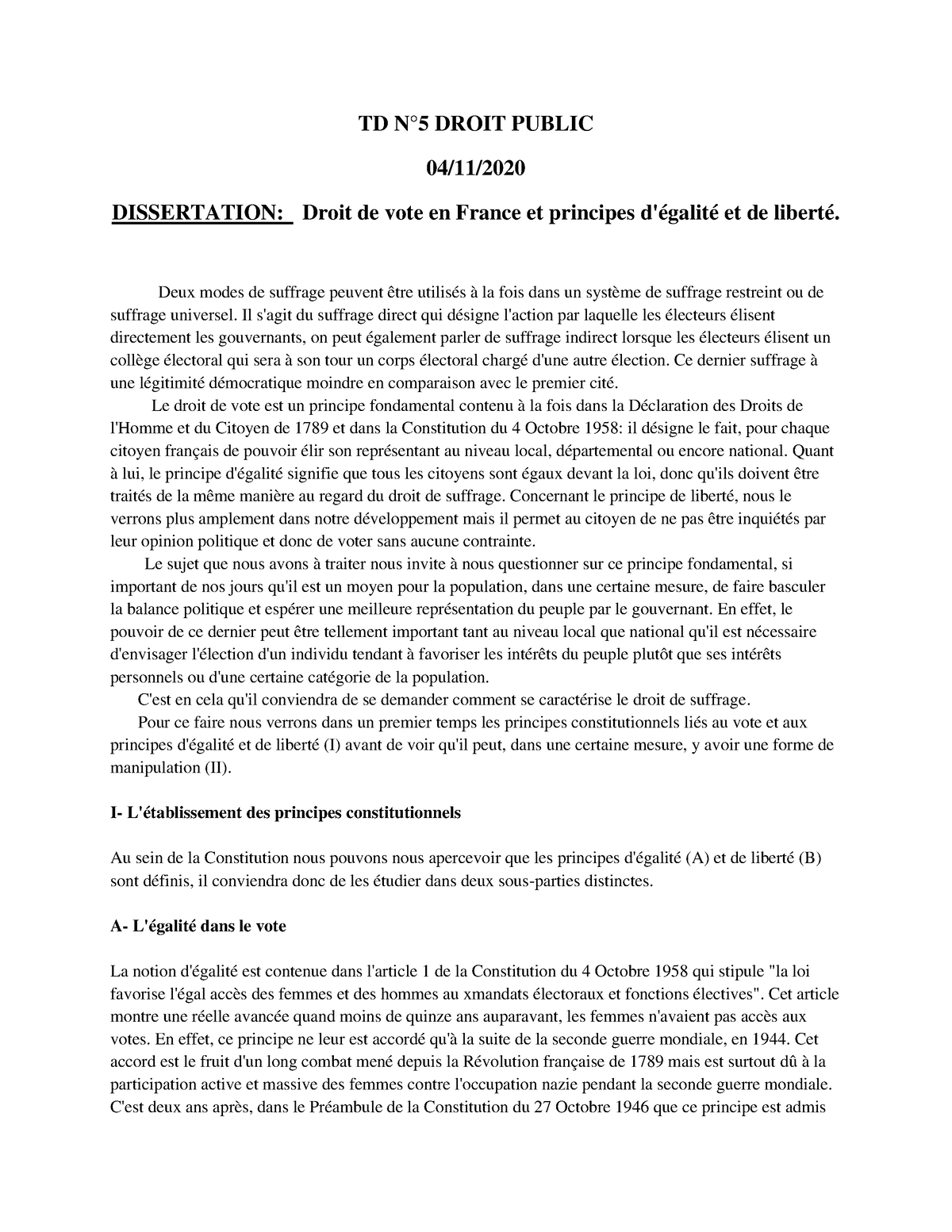 dissertation intro au droit