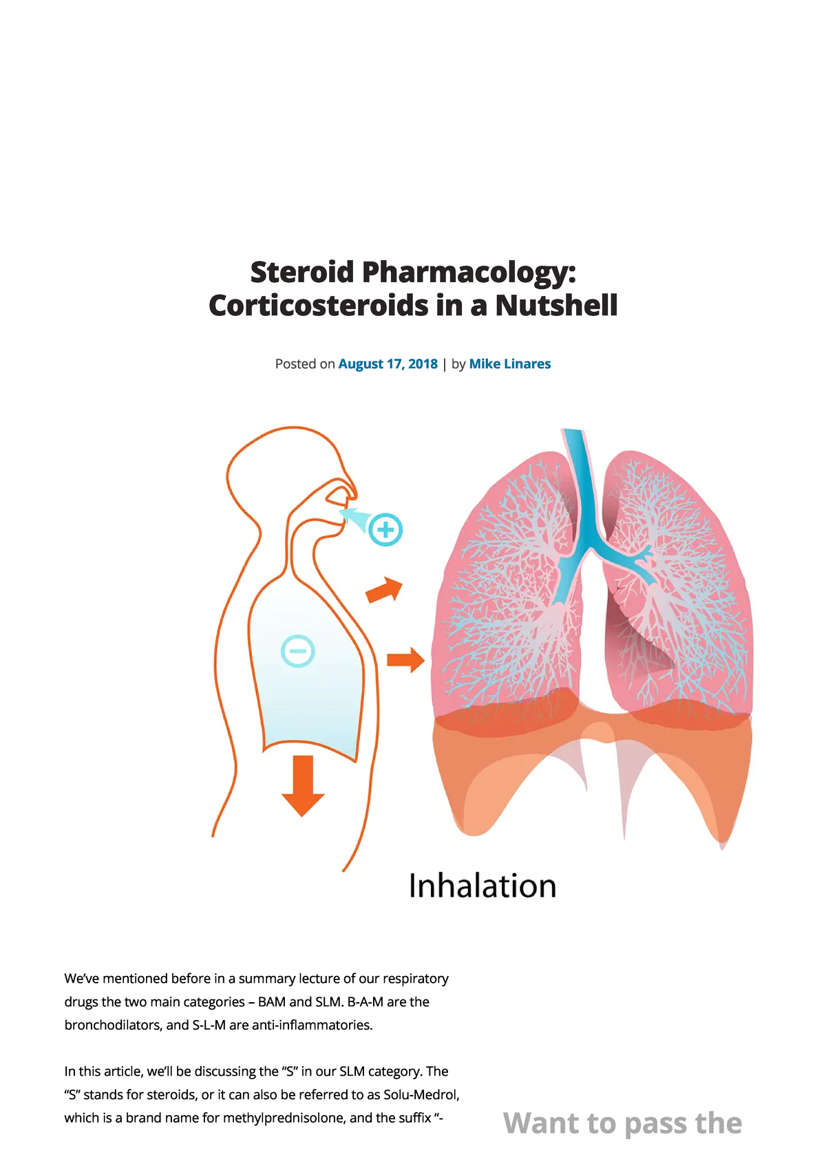 Steroid Pharmacology Corticosteroids In A Nutshell - Simple Nursing ...