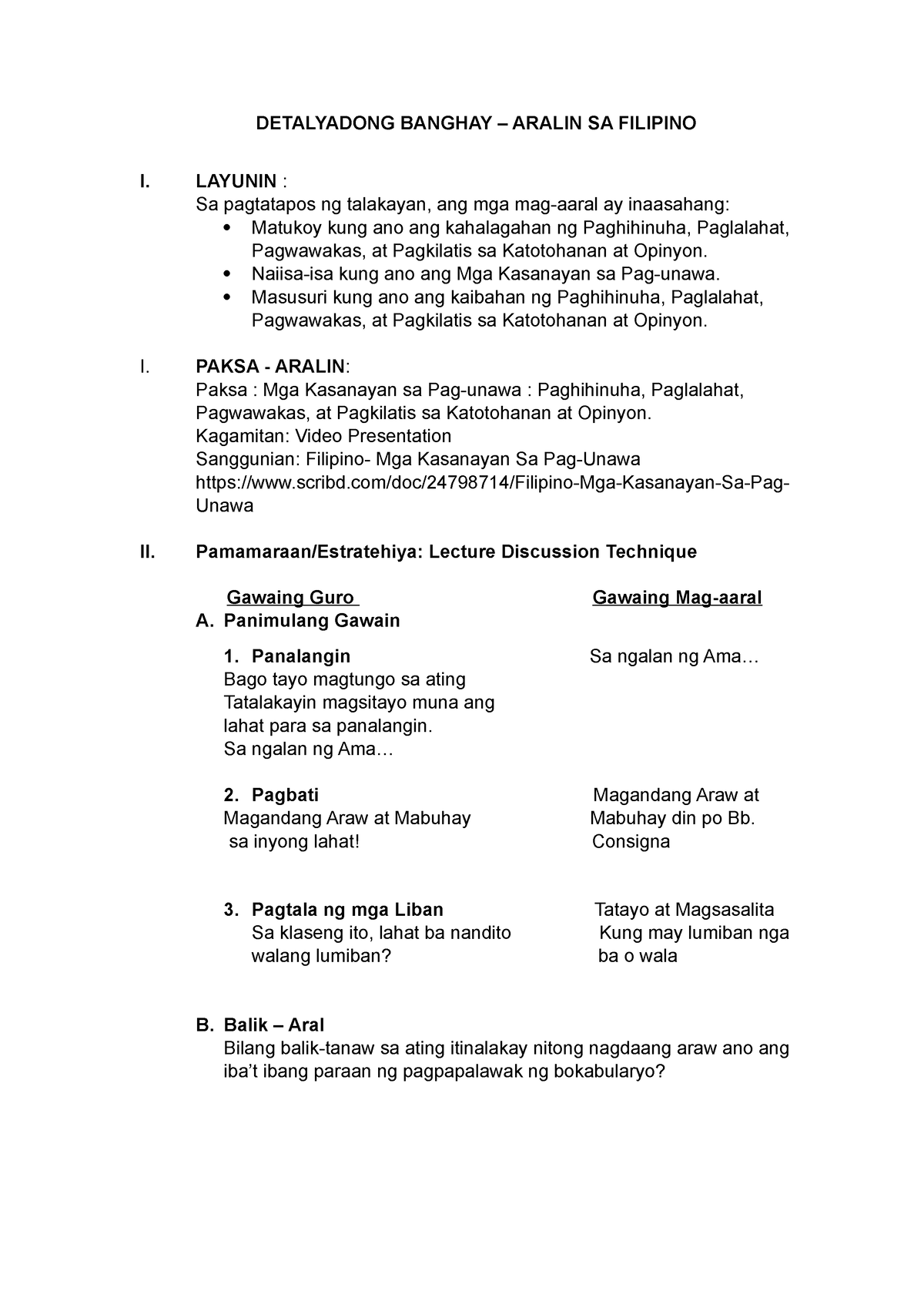 lesson-plan-filipino-detalyadong-banghay-aralin-sa-filipino-i