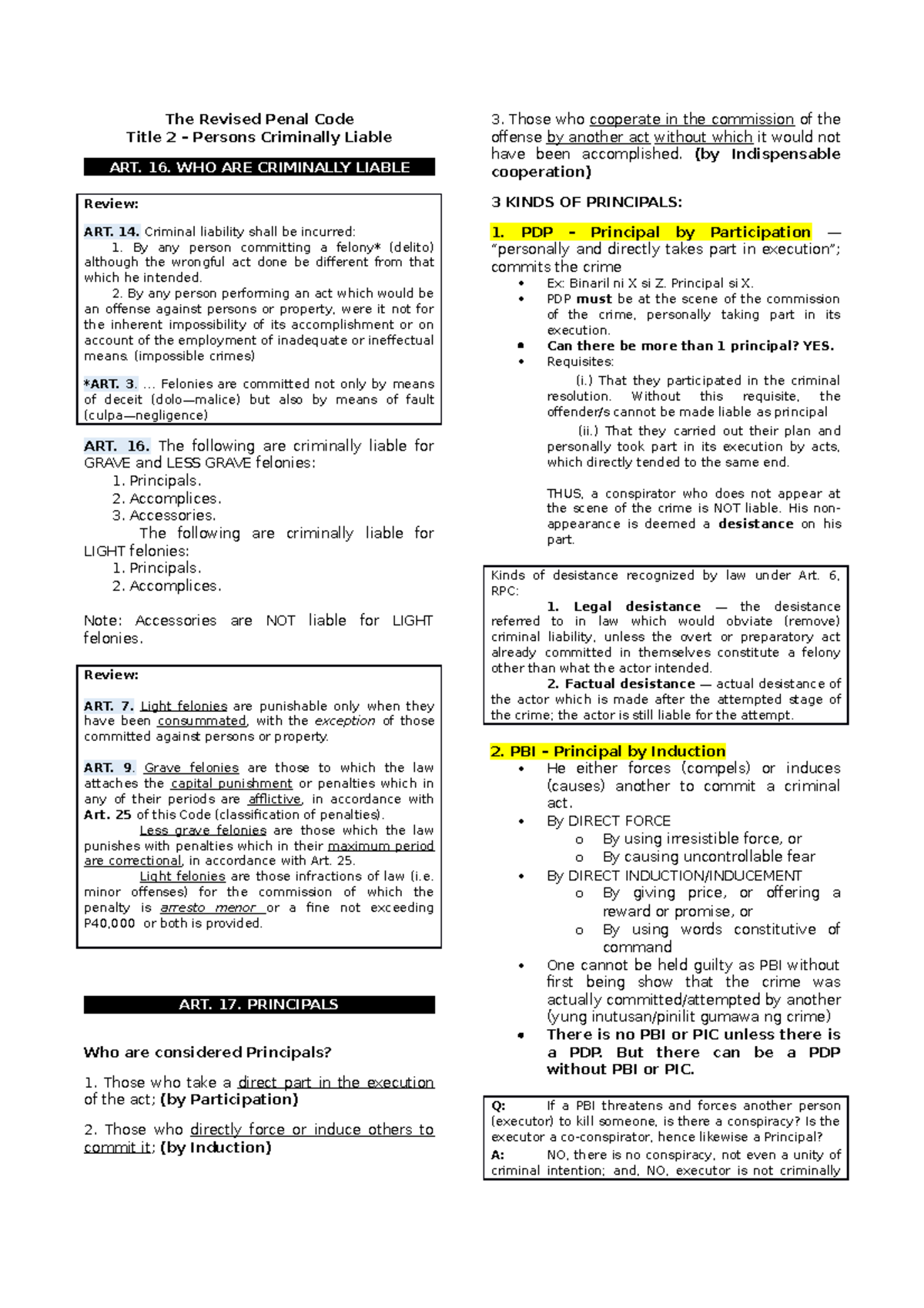 notes-on-articles-16-20-of-the-revised-penal-code-the-revised-penal