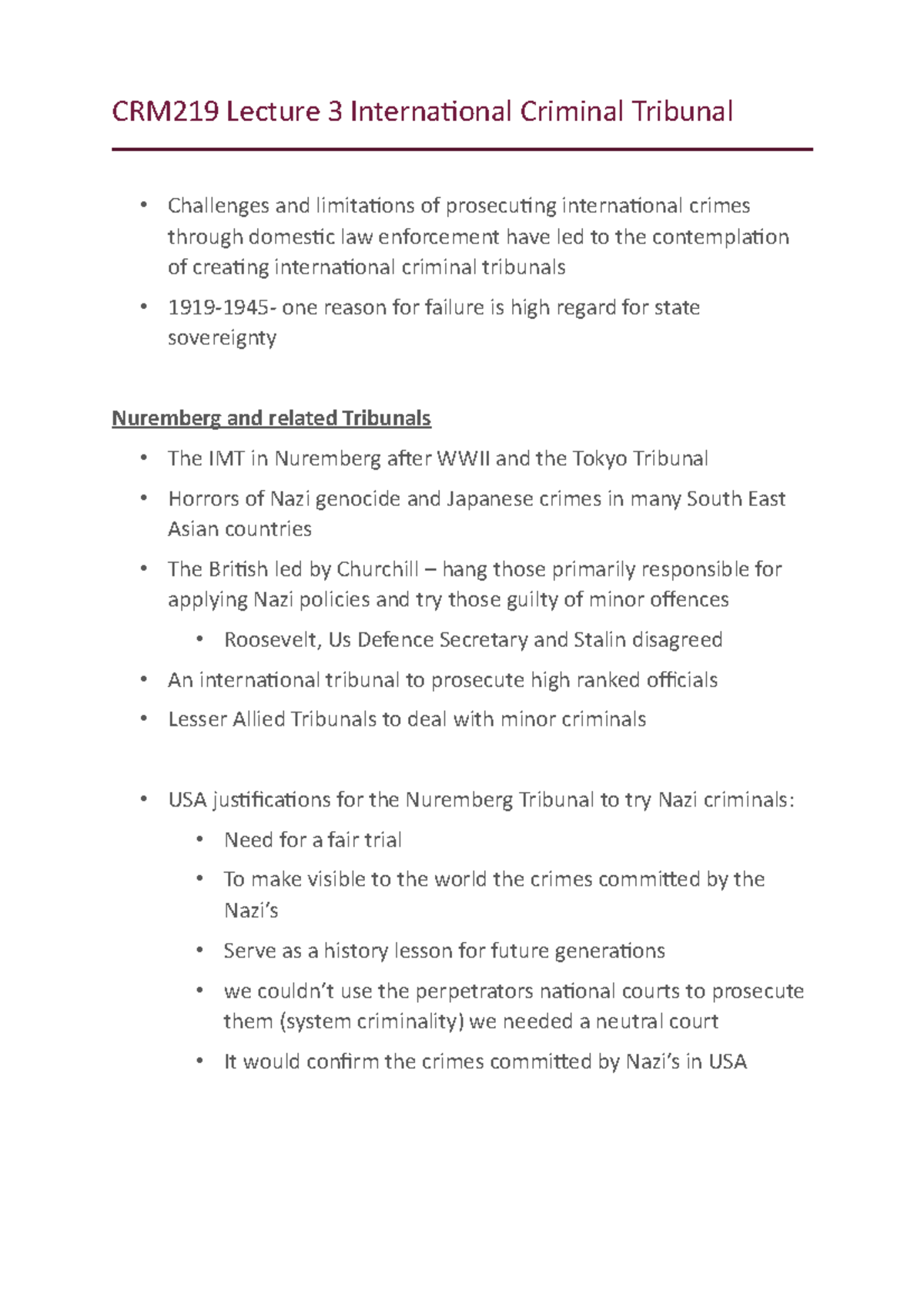 crm219-lecture-3-international-criminal-tribunal-crm219-lecture-3