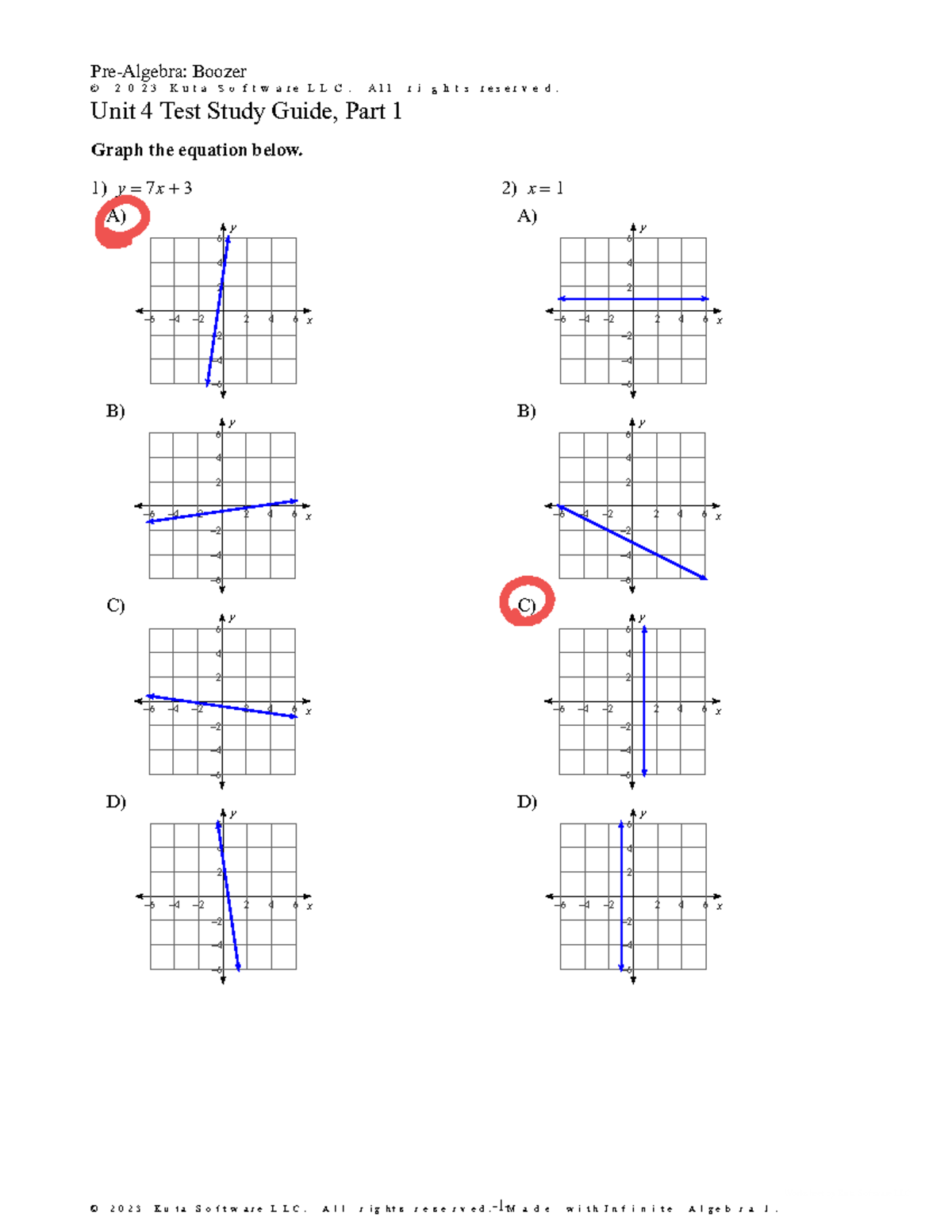 Unit 4 Test Study Guide Answers - ©p o 2 s 0 F 2 a 3 Z oKzuZt[aT ...