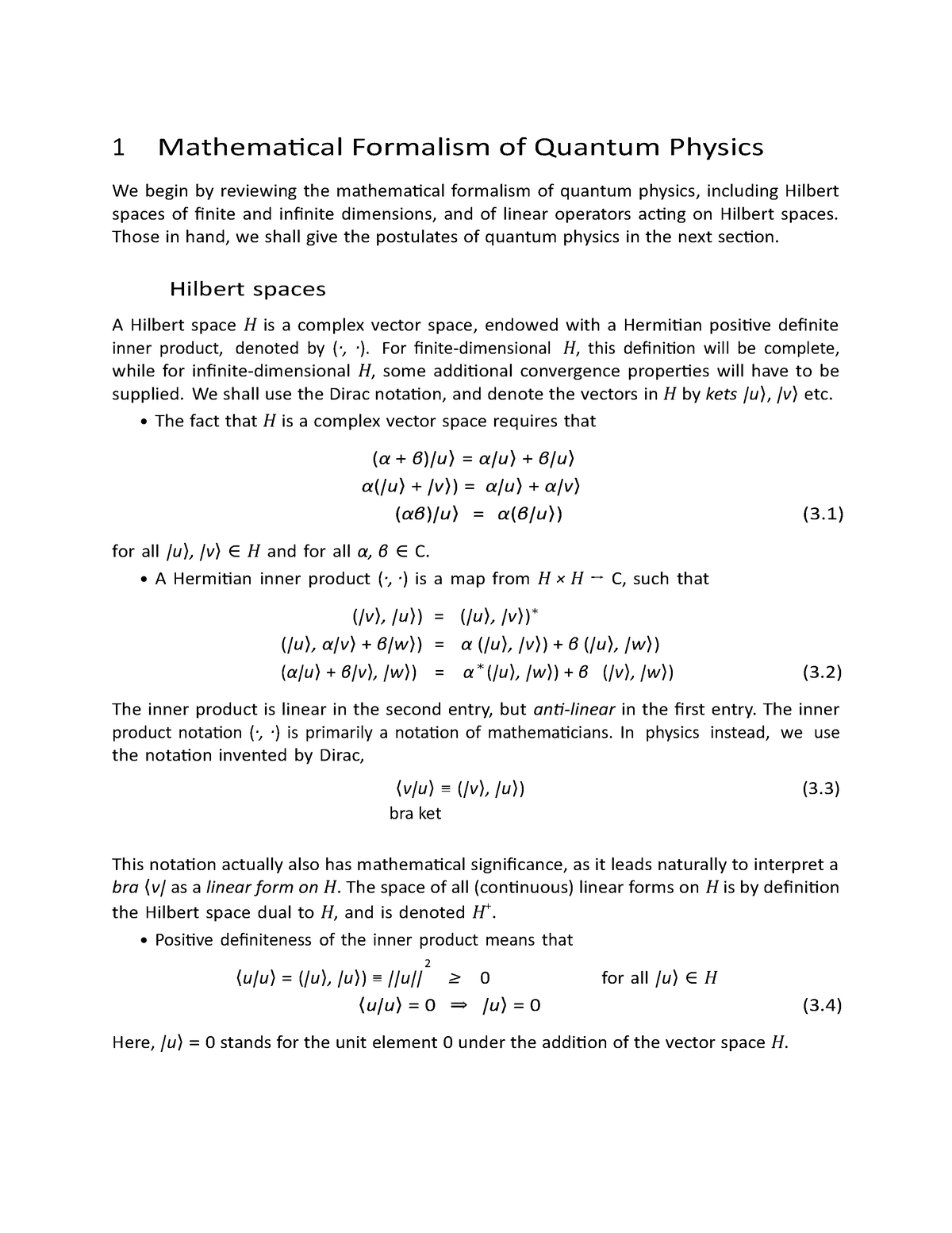 Mathematical Formalism Of Quantum Physics - Those In Hand, We Shall ...