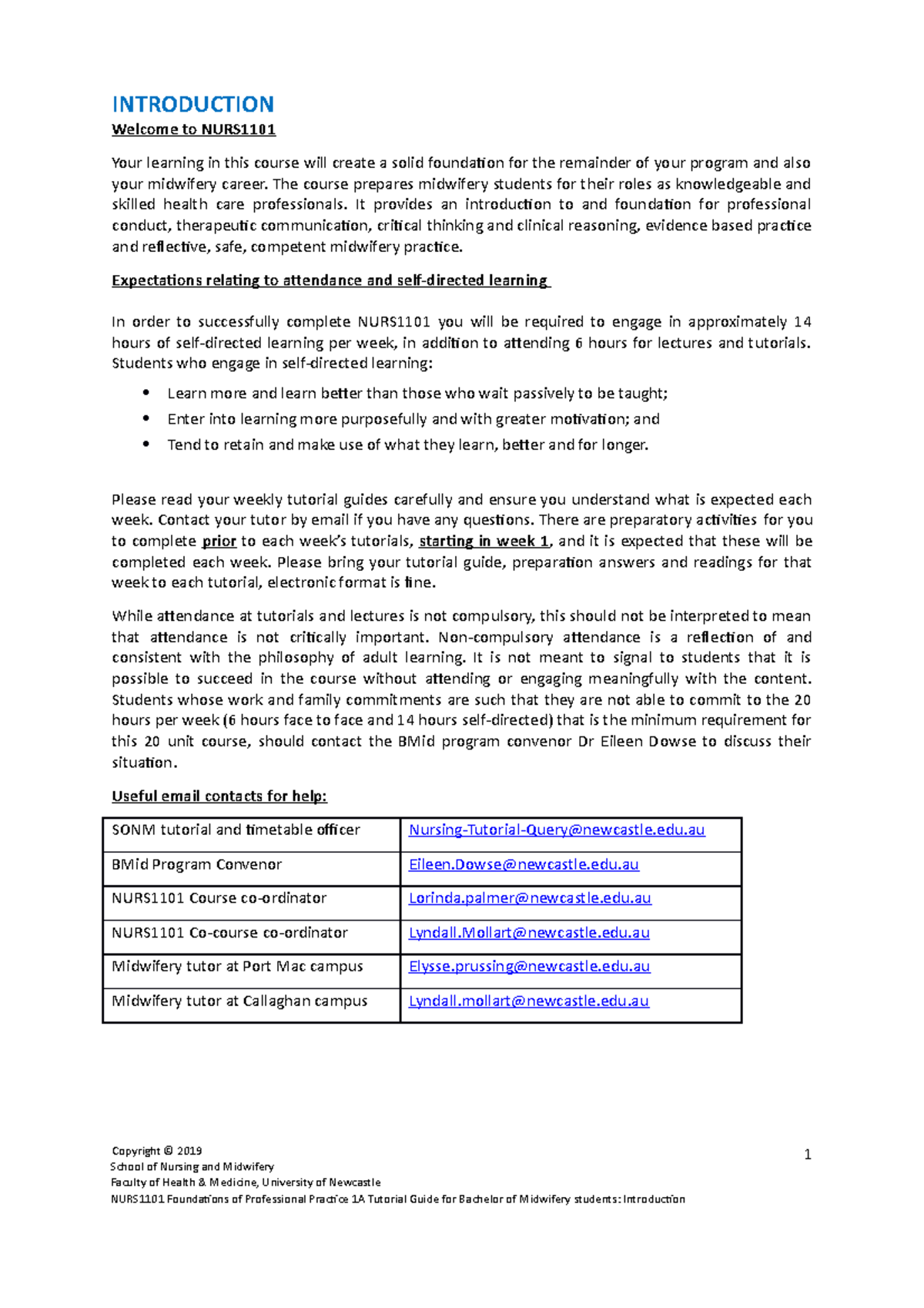Introduction Midwifery - INTRODUCTION Welcome to NURS Your learning in ...