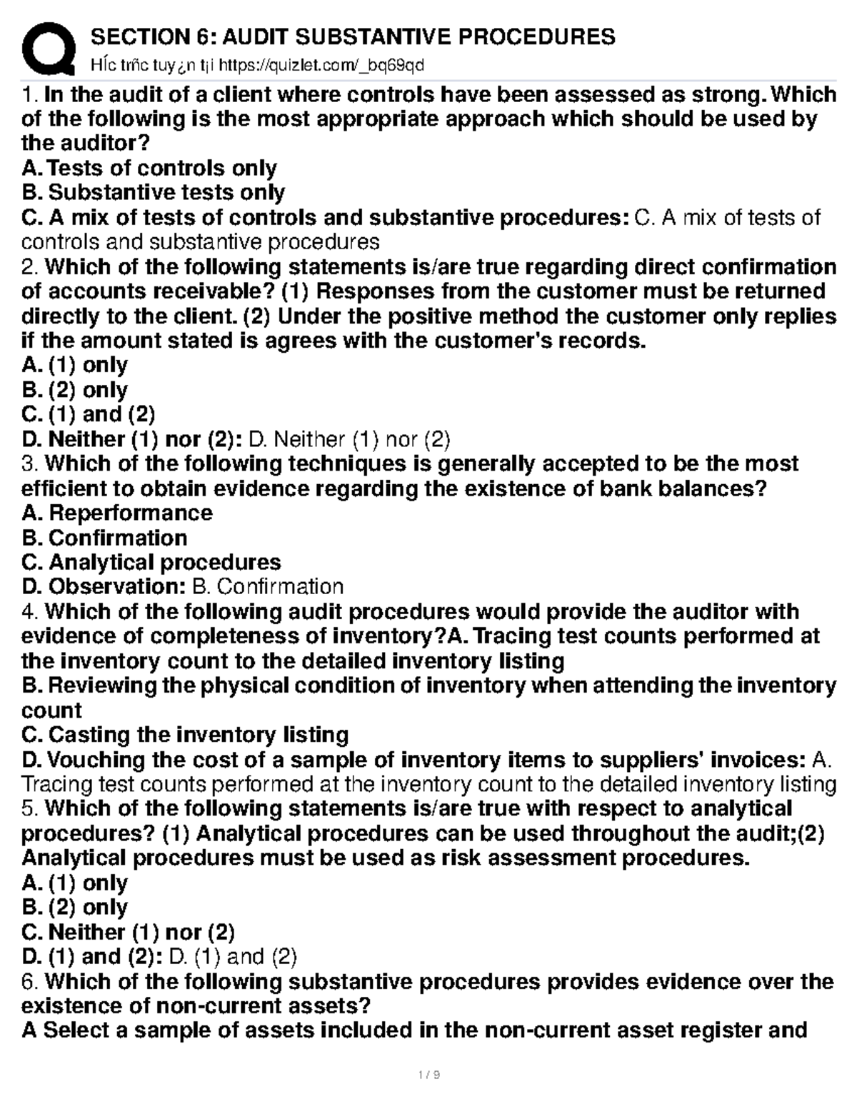 S6 Trac nghiem section 6 HÍc trñc tuy¿n t¡i quizlet/_bq69qd In the