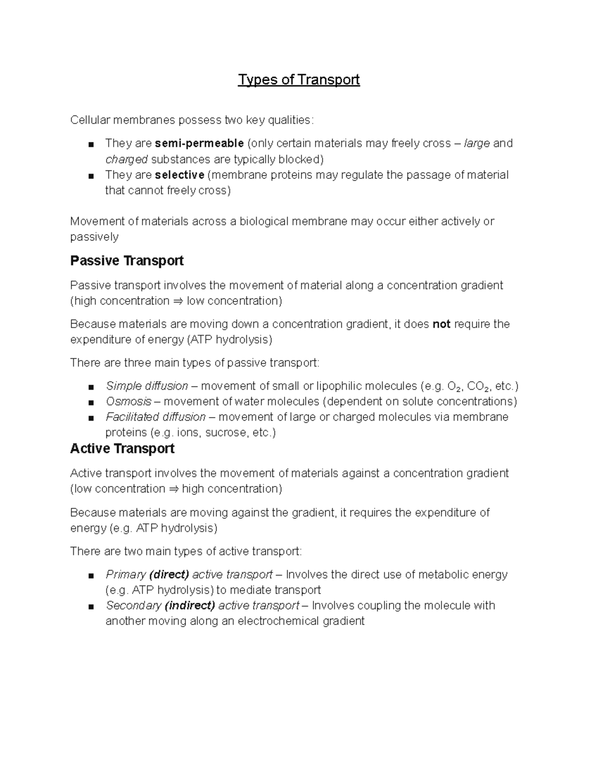 cell-biology-membrane-transport-types-of-transport-types-of