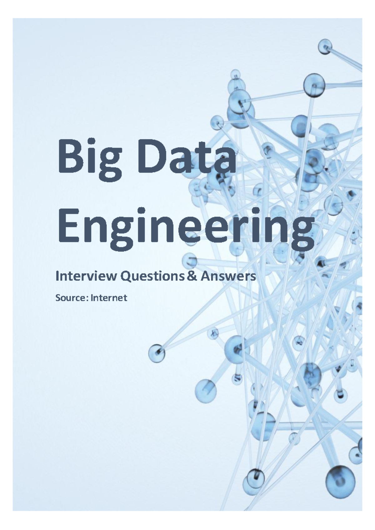 Big Data Interview Questions - Big Data Engineering Interview Questions ...