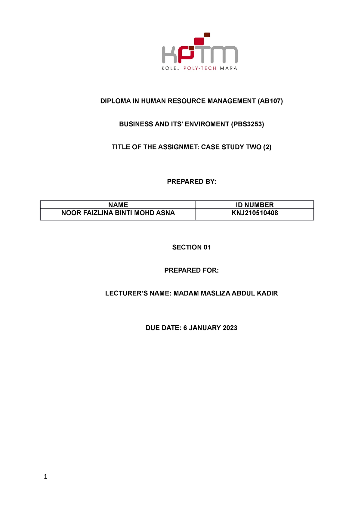 case-study-2-pbs-diploma-in-human-resource-management-ab107