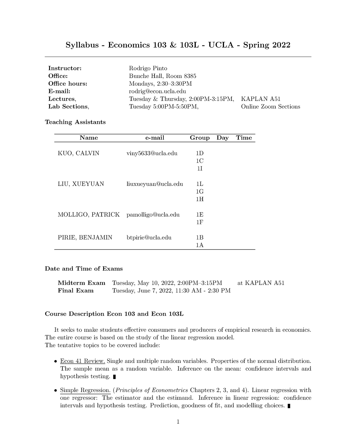 Stats Week 8 Statistical Inference - Stats 10 - UCLA - Studocu