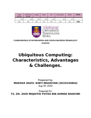 CSC034 Group Project - CSC FUNDAMENTALS OF INFORMATION AND ...