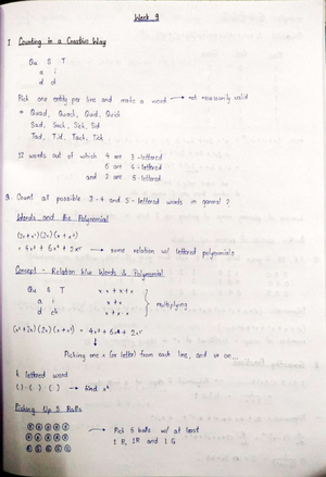Week-7 - Discrete Math - Discrete Mathematics - Studocu