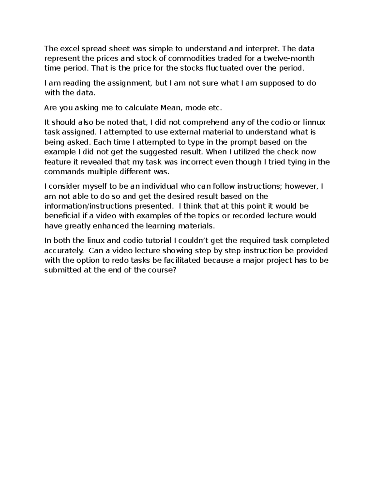 Journal Entry Data Analysis The Excel Spread Sheet Was Simple To