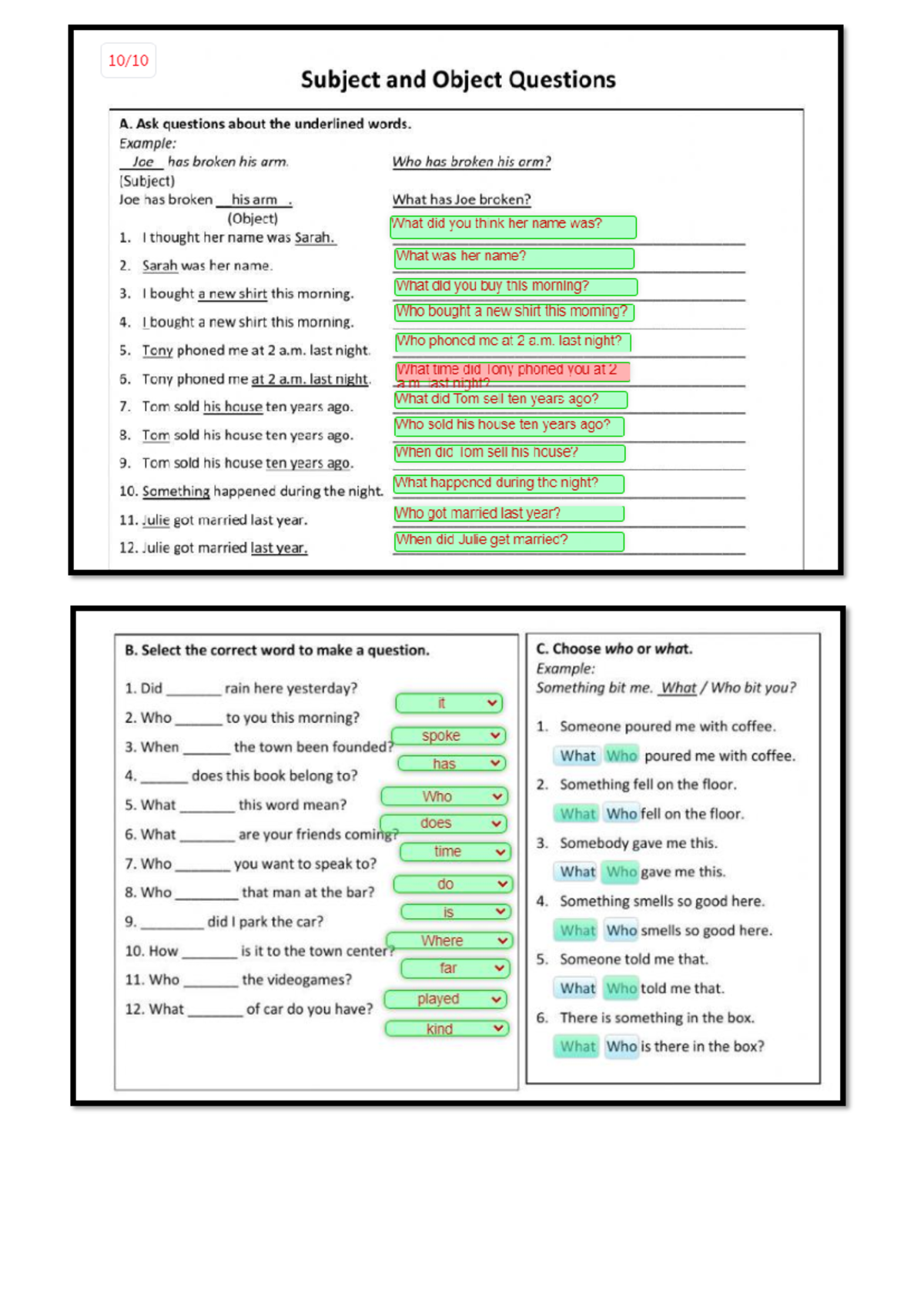 TEST English - NINGUNA - Spanish A: Language and Literature HL - Studocu