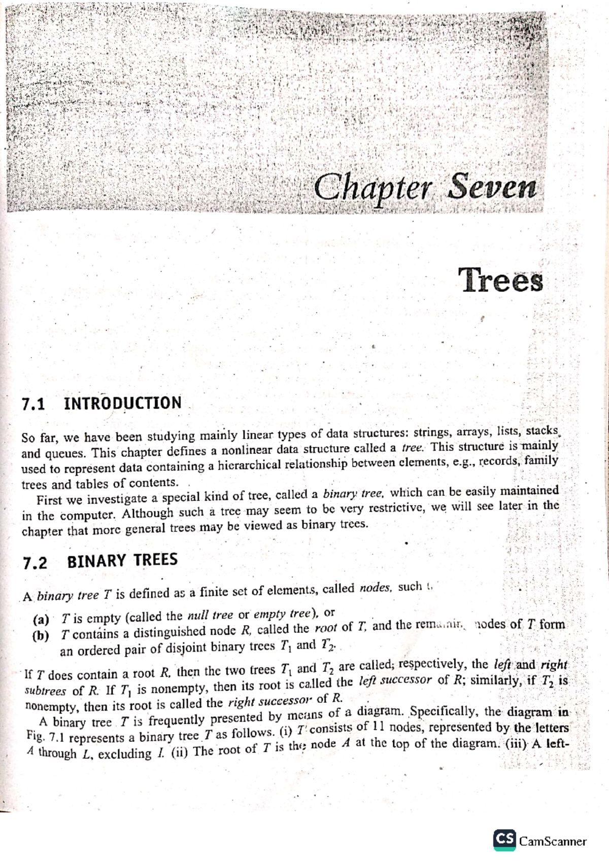 Binary tree-7 - 2nd semister's note - Programming Language 1 - Studocu