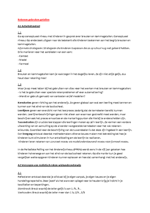 Rekenen aantekeningen breuken - 6/8 + 6/ 3/8 = 15/8 = 1 7/8. Rechthoek ...