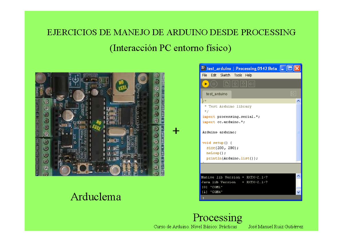 Ejercicios Arduino+Processing - Curso de Arduino. Nivel Básico ...