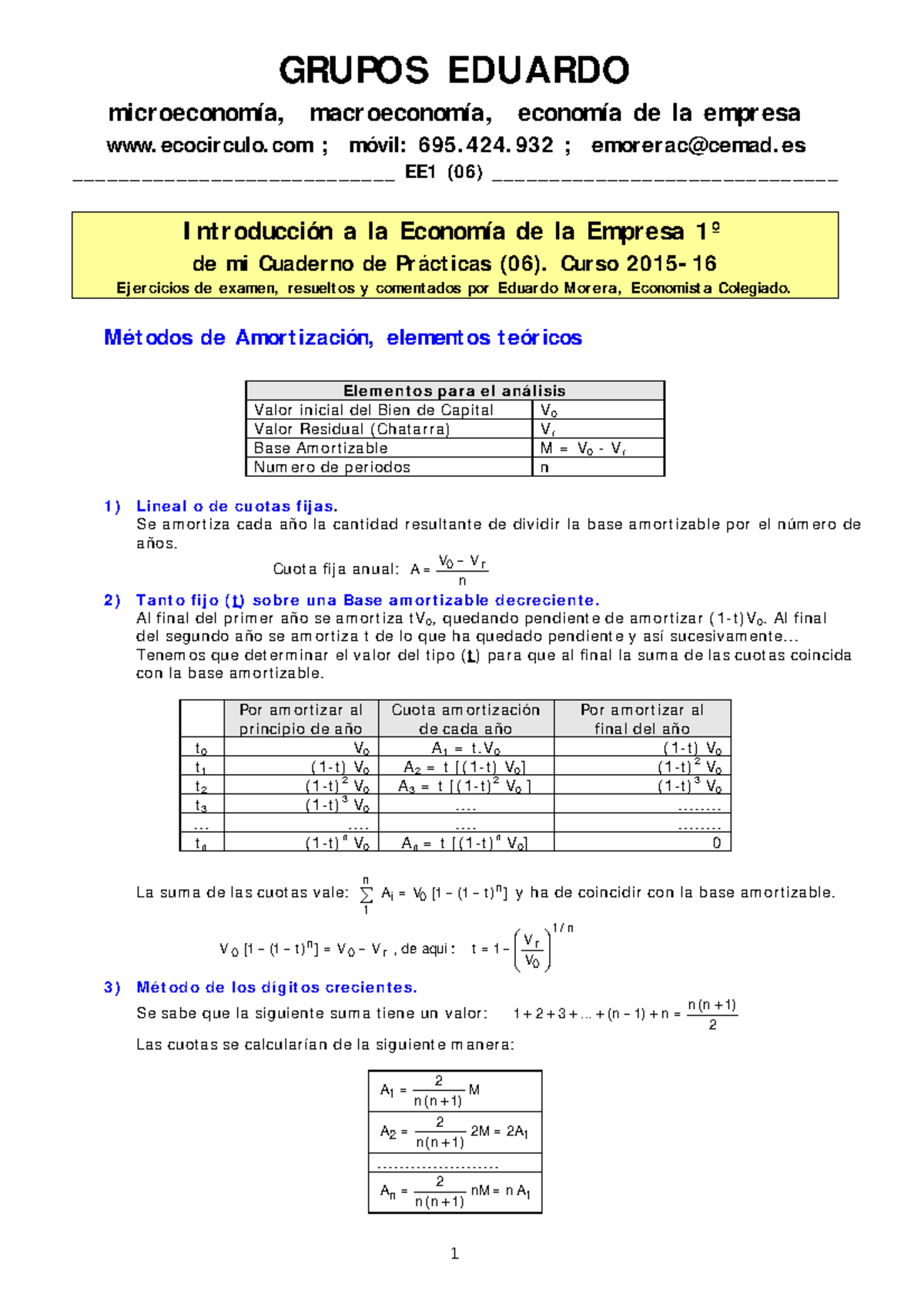 Grupos Eduardo Microeconomia Macroeconom - Micr Oeconomía, Macr ...