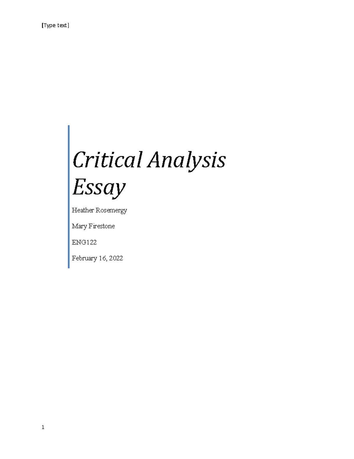 5-2 Essay 2nd Draft - Eng 122 - SNHU - Studocu