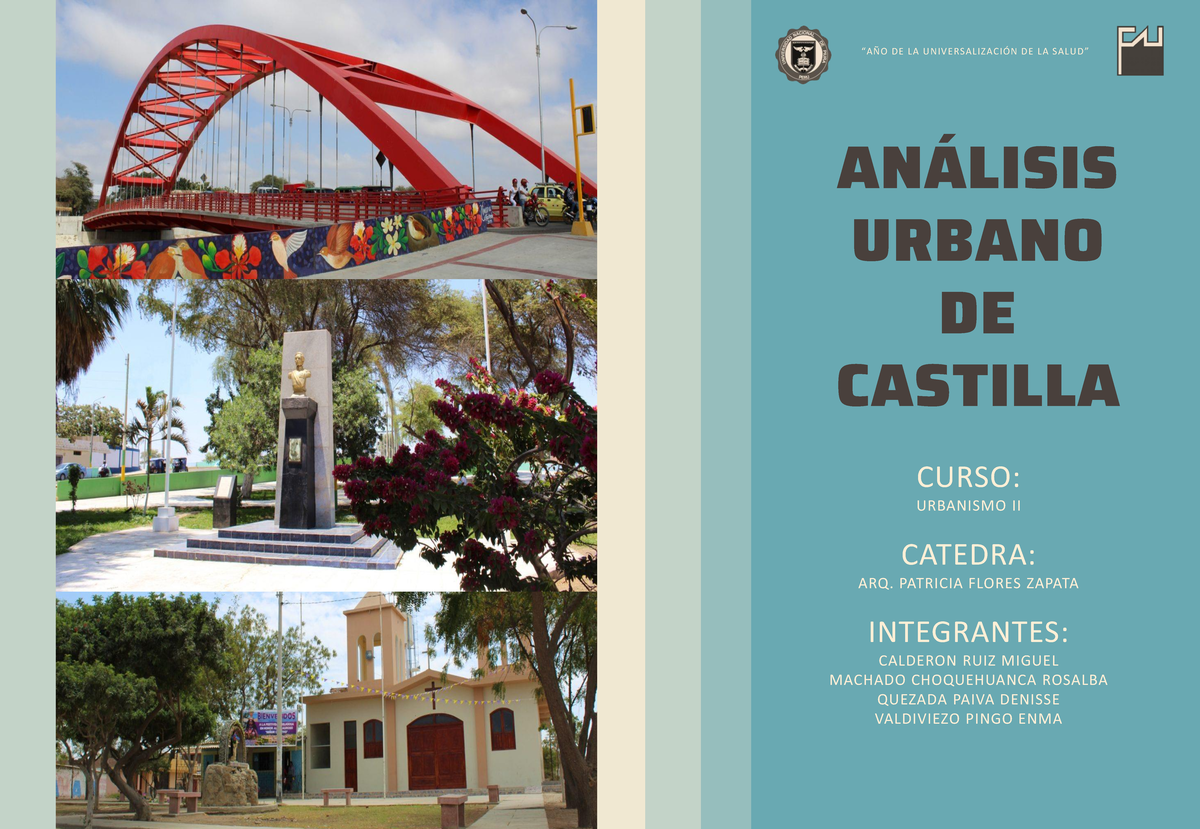 Análisis Urbanistico DE Castilla ANÁLISIS URBANO DE CASTILLA CURSO