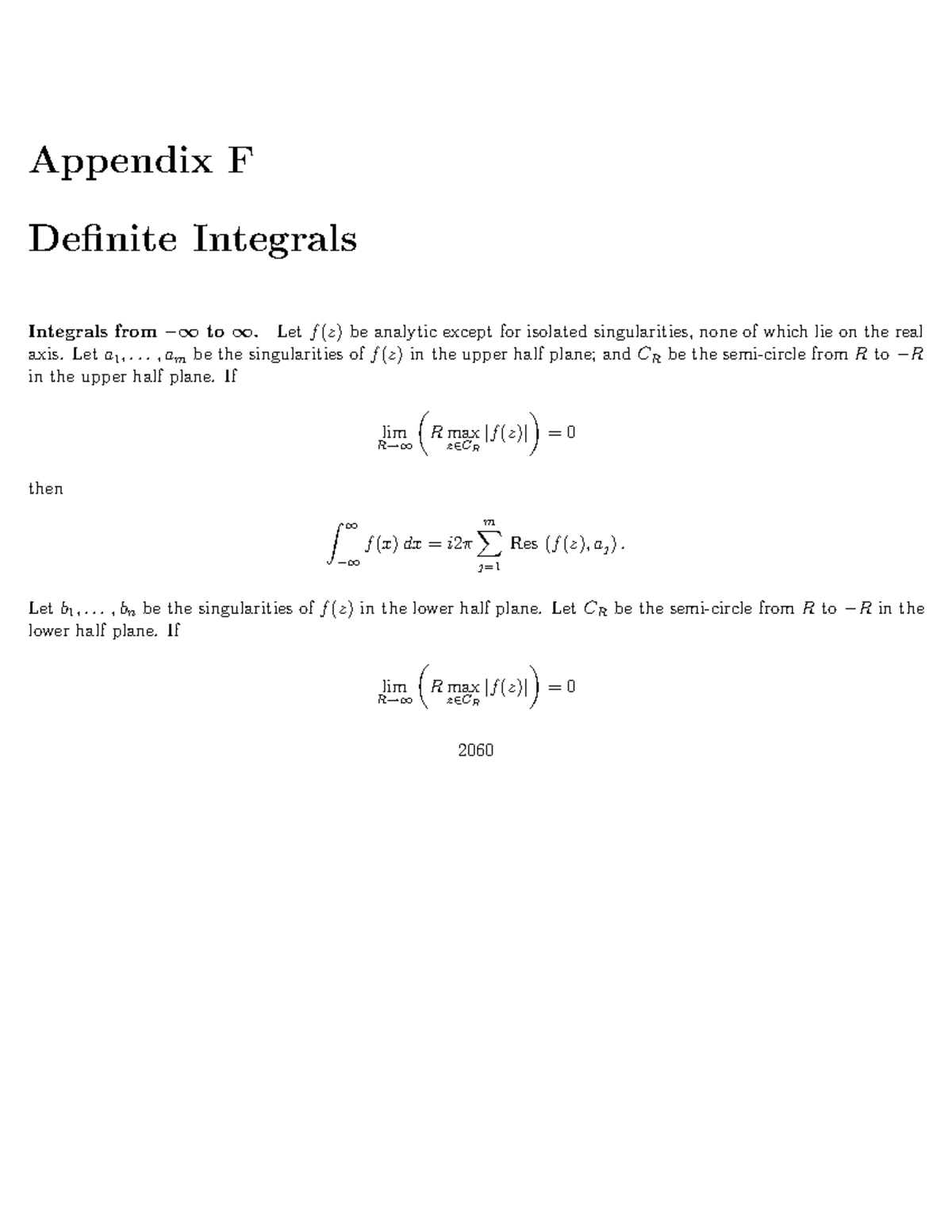 Advanced mathematical methods for scientists and engineers 418