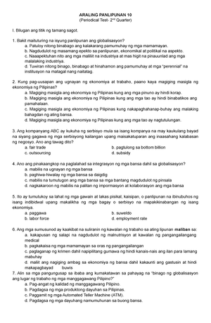 Grade-10-Lesson Plan - Globalisasyon - College Of Education INTEGRATED ...