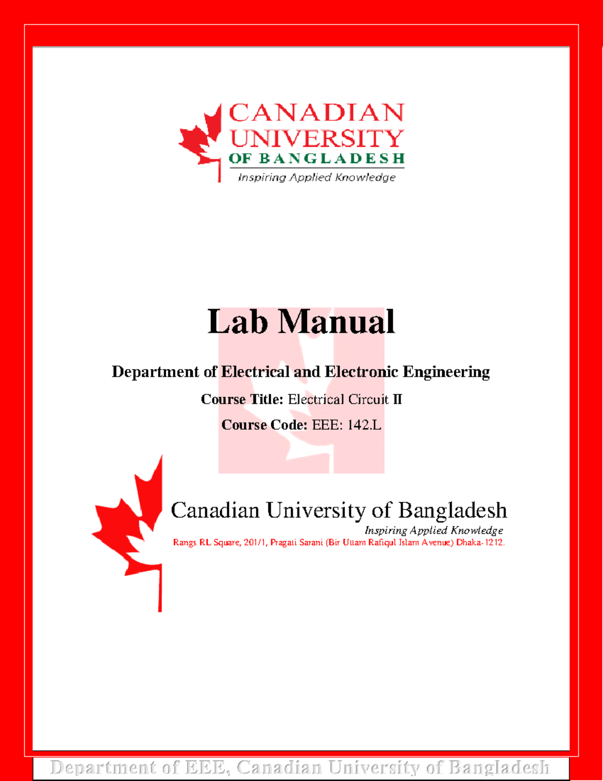 Expt 04 Measurement OF Power AND Power Factor Correction) Lab Manual