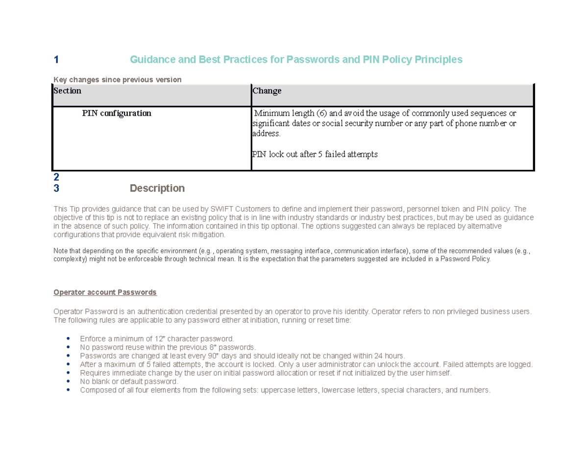 Swift Knowledge Base Tip 5021567 - Guidance and Best Practices for ...