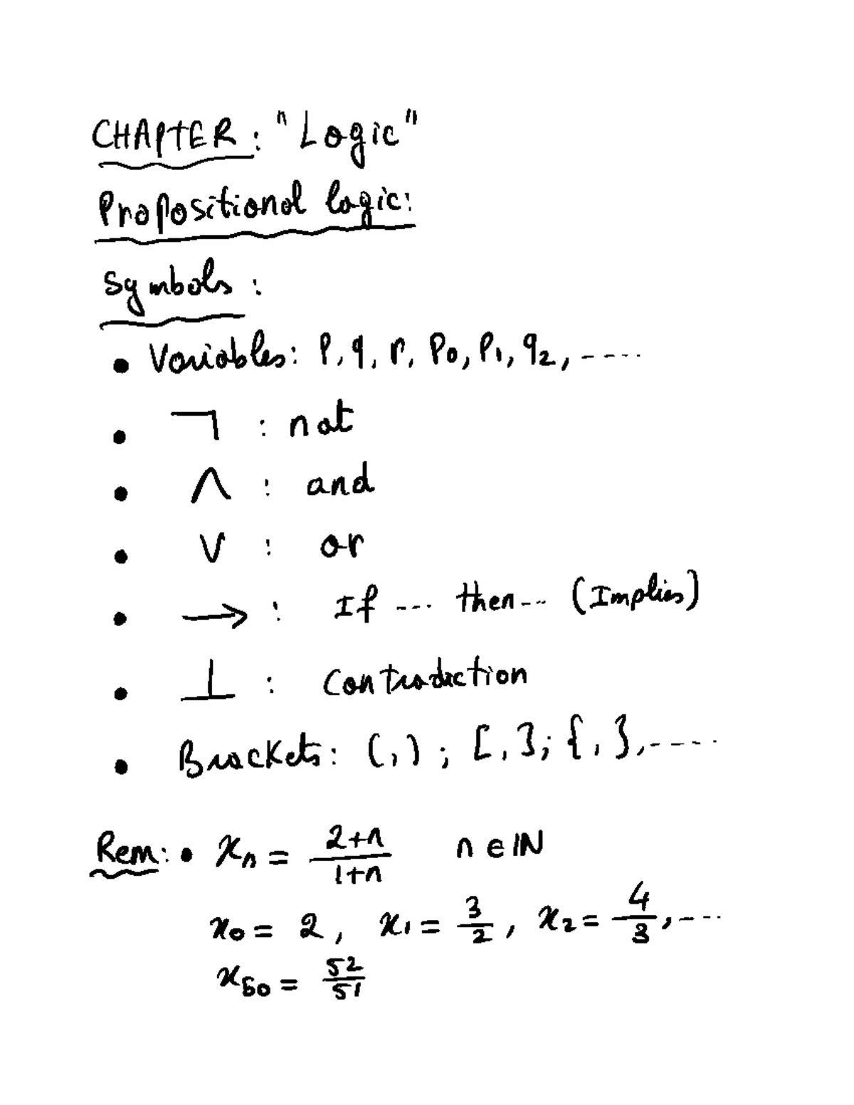 Lecture 1 (Sep 03) - discrete math lec1 - CHAPTERN Logic Propositioned ...