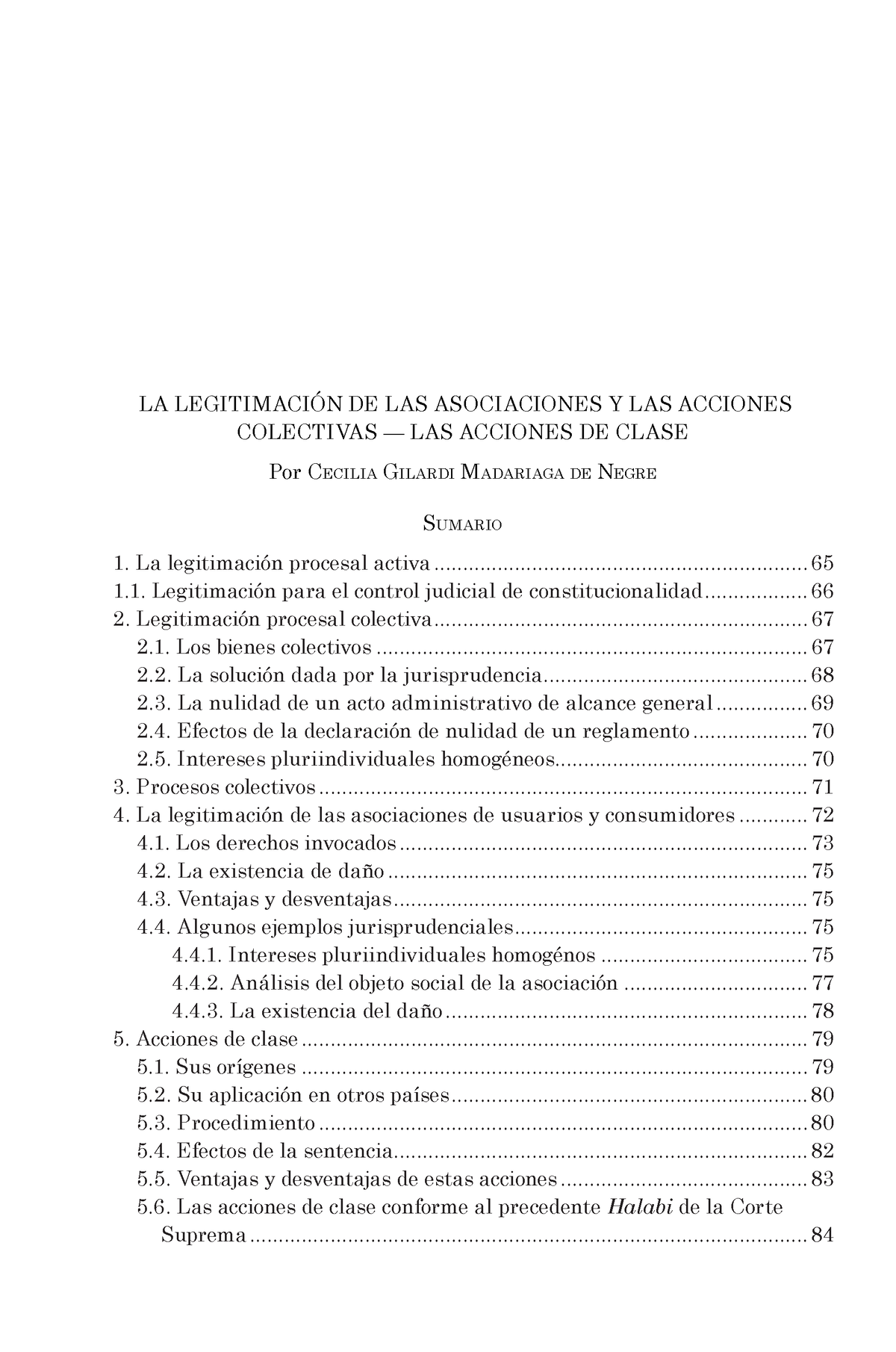 03denegre - Normativas - LA LEGITIMACIÓN DE LAS ASOCIACIONES Y LAS ...