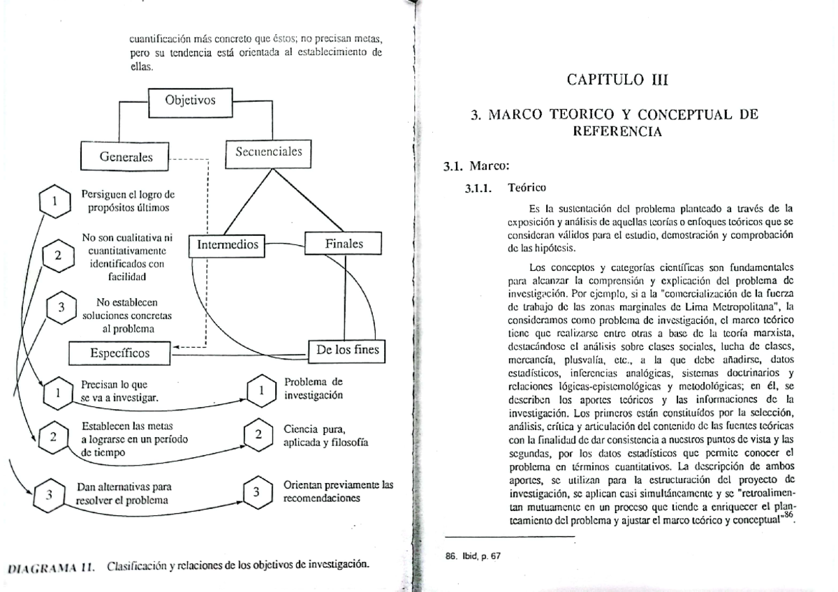Marco teórico y conceptual de referencia - cuantificación más concreto ...