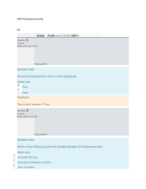 UGRD-ITE6101A Technopreneurship Quiz 2 - Started On Wednesday, 1 June ...