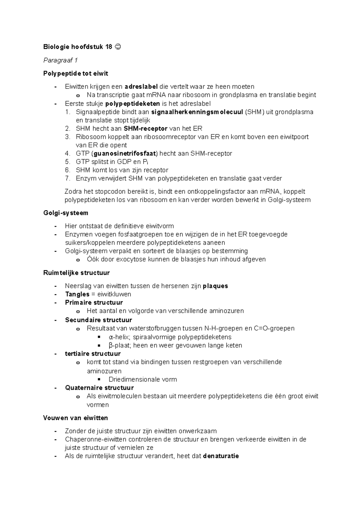 Samenvatting Hoofdstuk 18 Nectar - Biologie Hoofdstuk 18 🐀 Paragraaf 1 ...