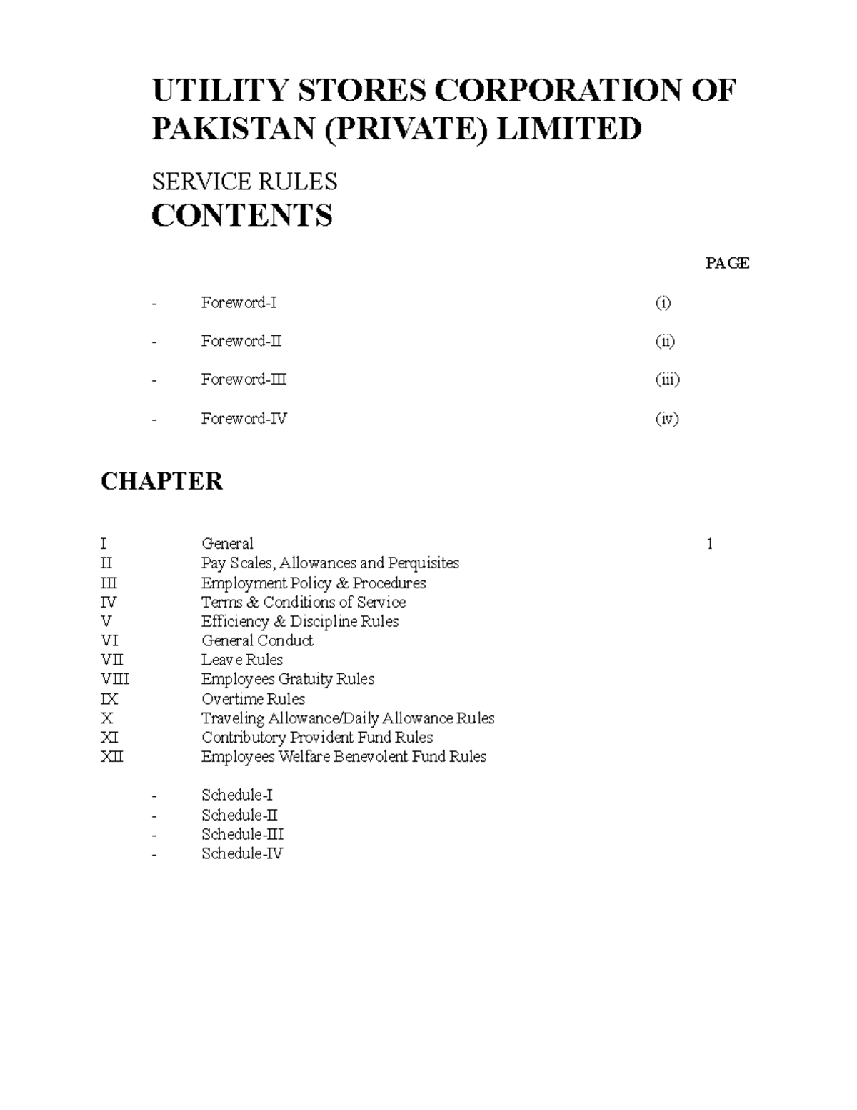 USC Service Rules2 these are downloaded from UTILITY