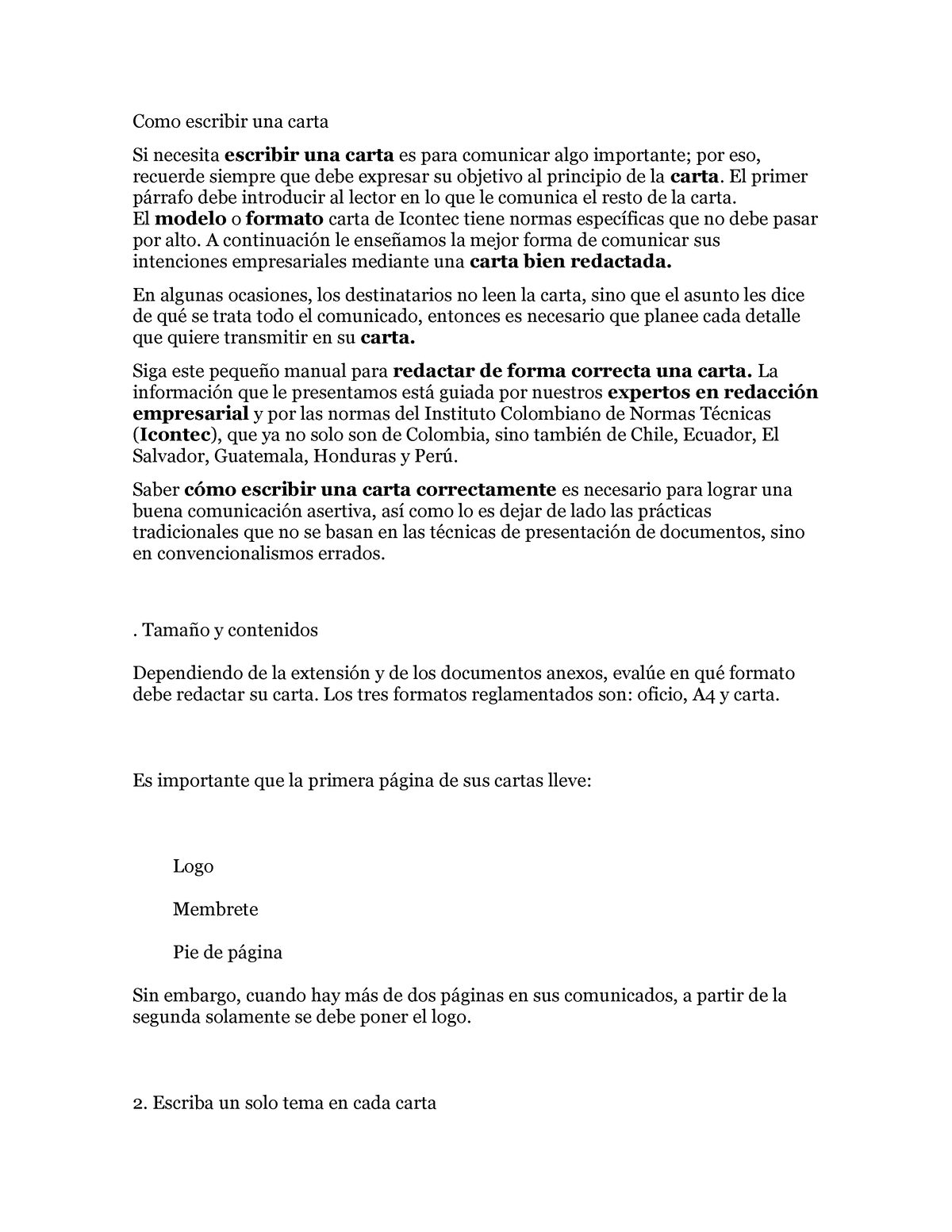 Como Redactar Una Carta Como Escribir Una Carta Si Necesita Escribir Una Carta Es Para 8448