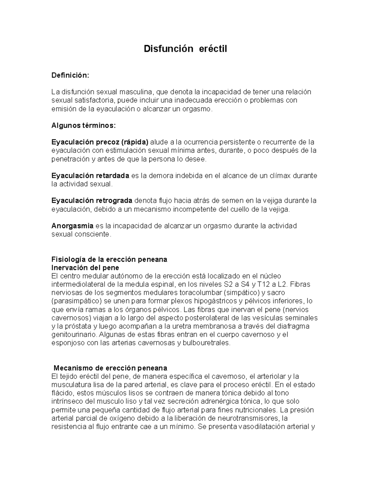 presión mínima disfunción eréctil alta