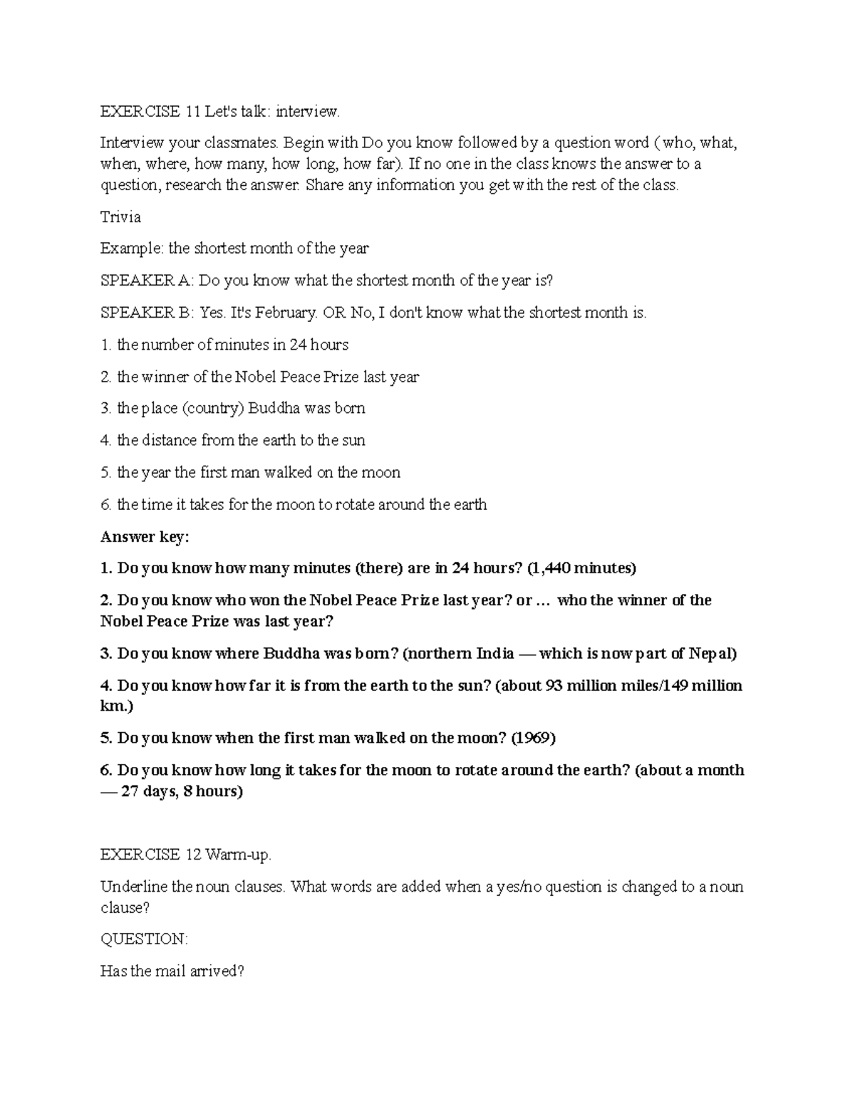 class 12 english chapter 16 exercise