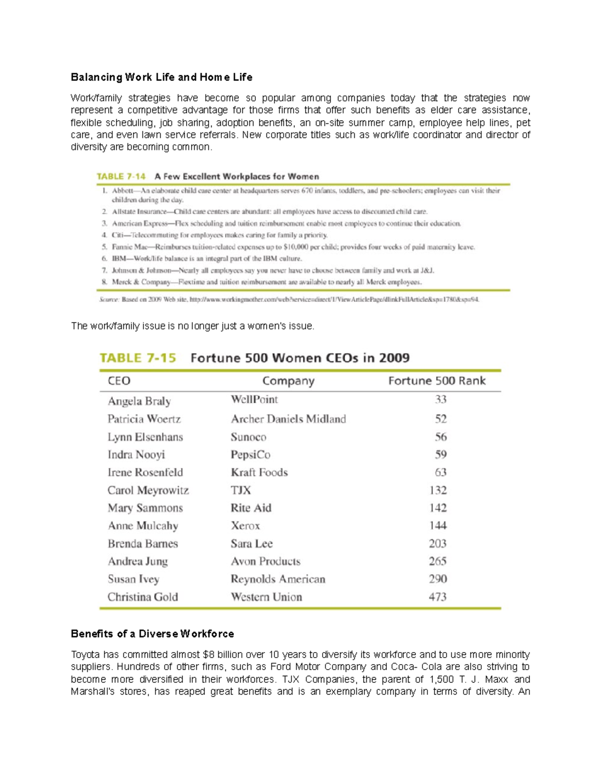 Balancing Work Life and Home Life - Balancing Work Life and Home Life ...