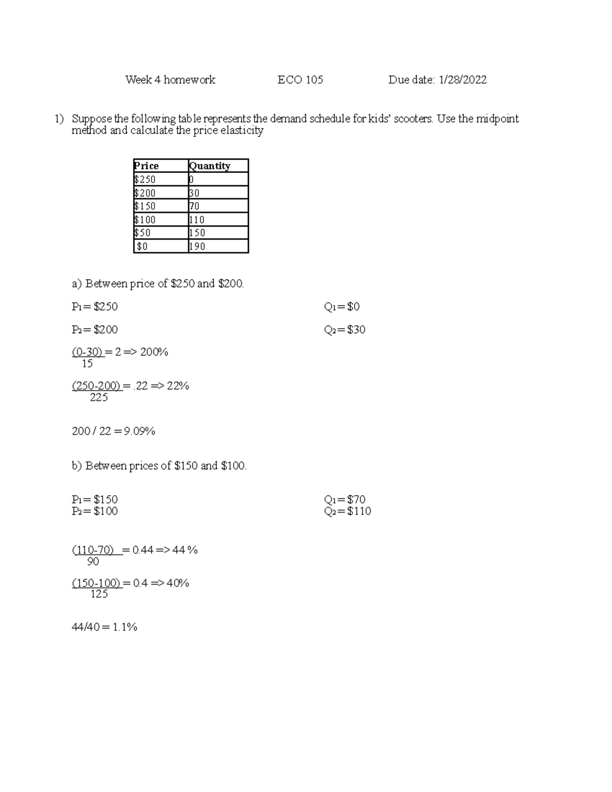 accounting 105 week 4 homework