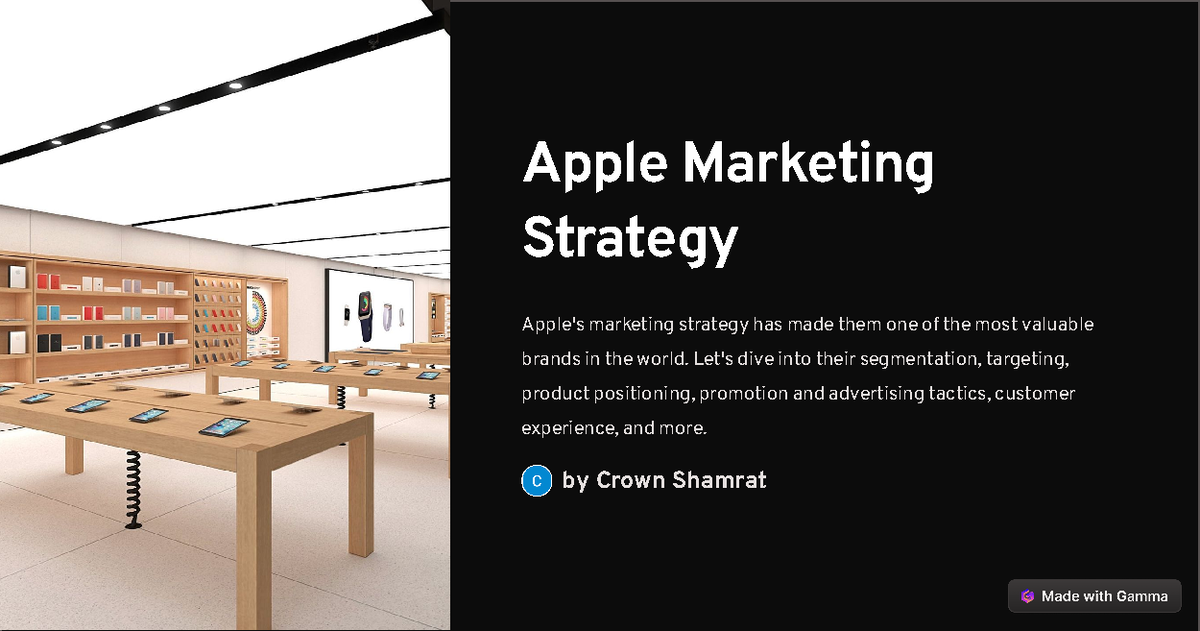 a case study on marketing strategy apple iphone