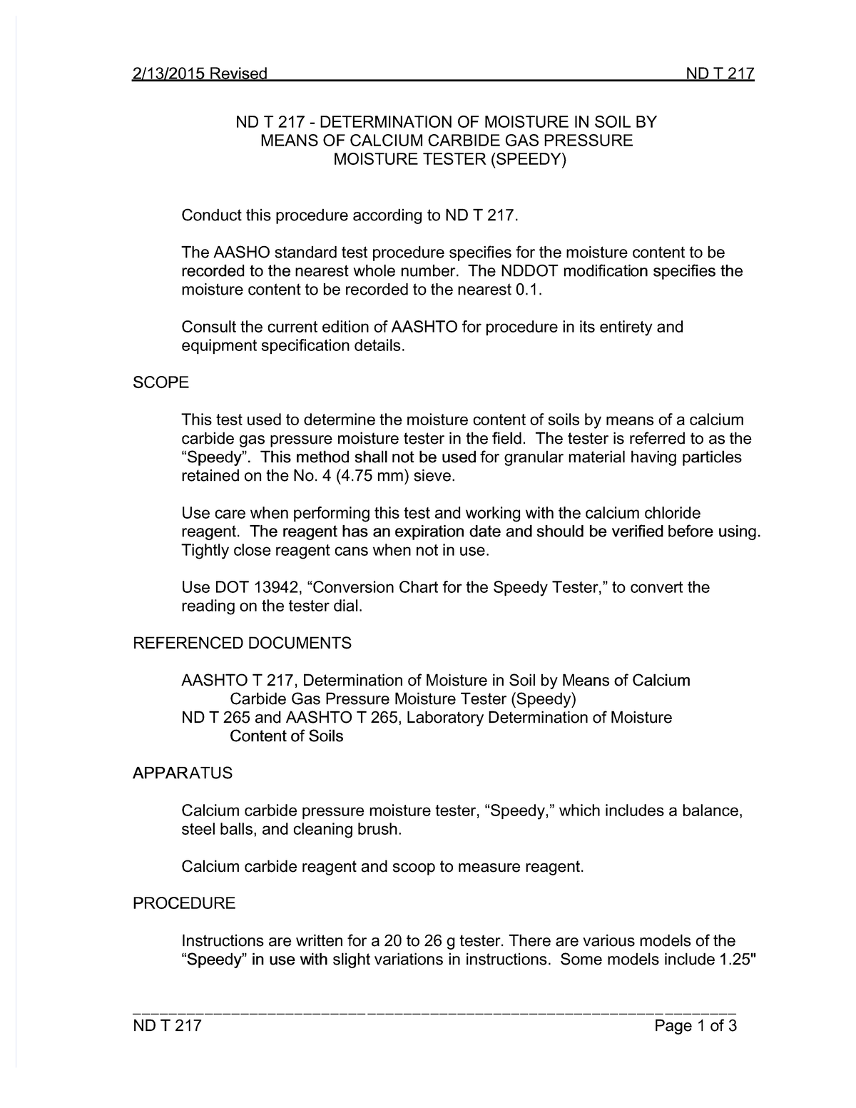 [PDF] Speedy Moisture Aashto T217 compress - 2/13/2015 2/13/2015 ...