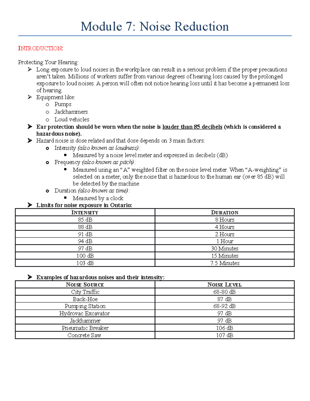 Module 7 - None available - Module 7: Noise Reduction INTRODUCTION ...