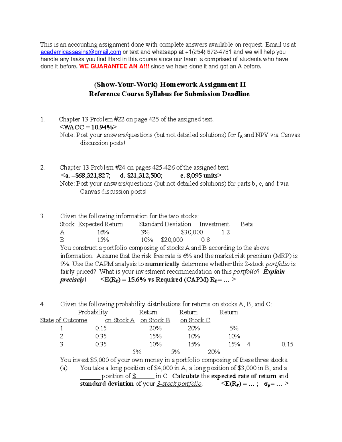 assignment class 10 accounting