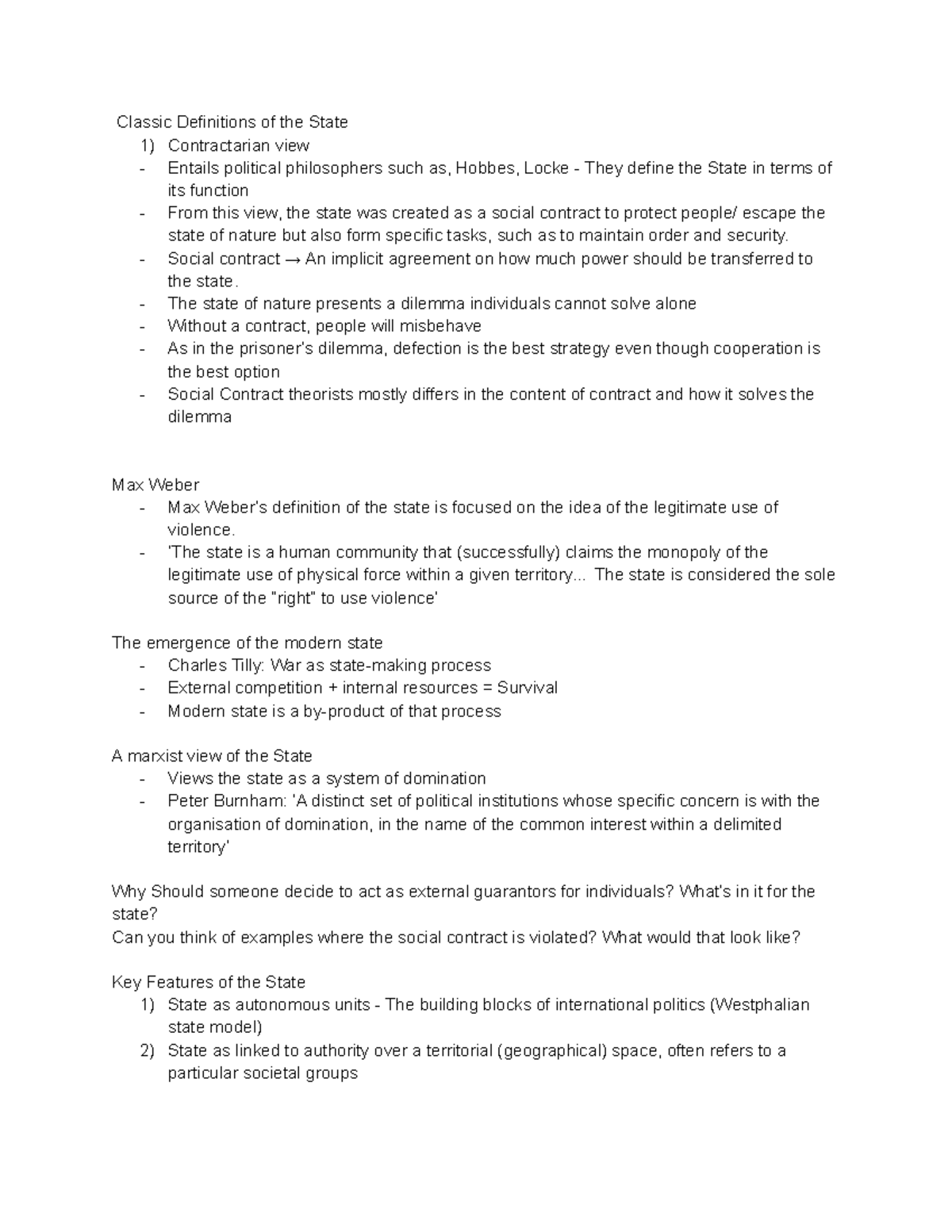 the-state-classic-definitions-of-the-state-1-contractarian-view