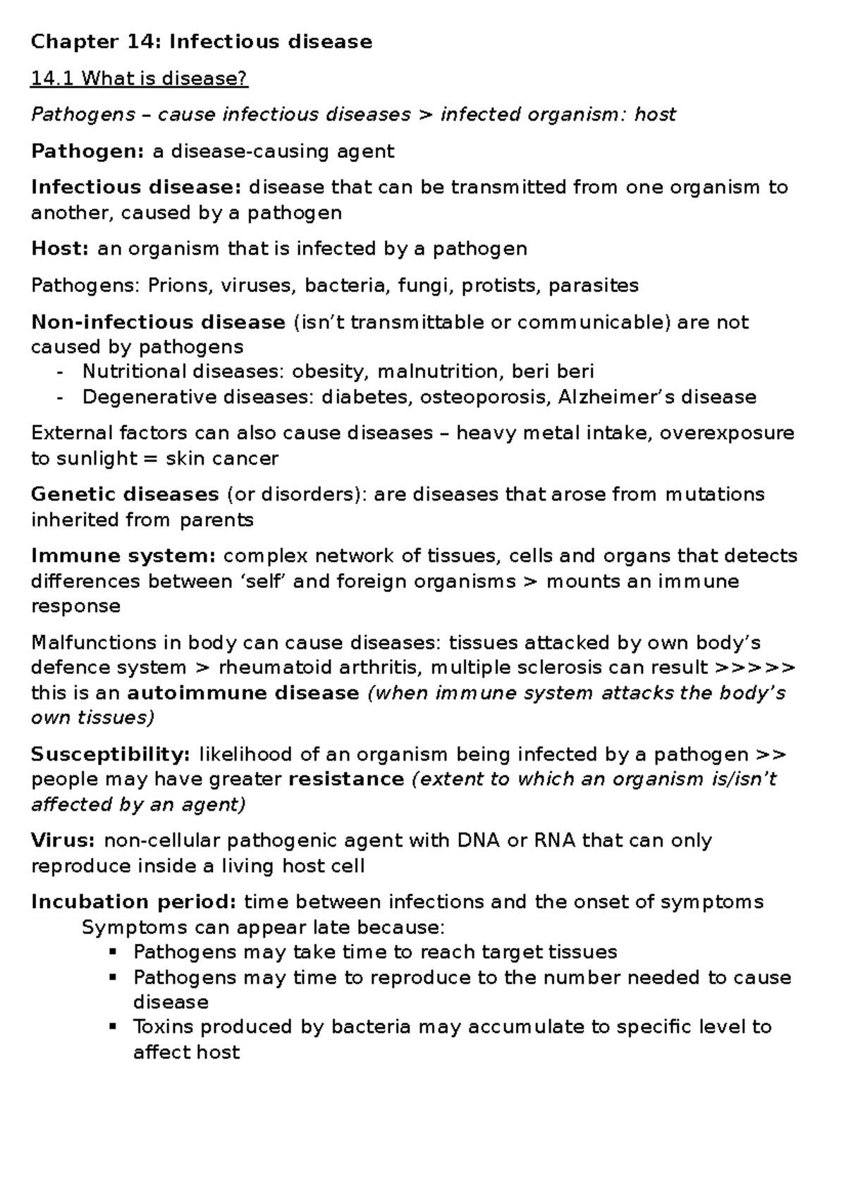 chapter-14-infectious-disease-chapter-14-infectious-disease-14-what