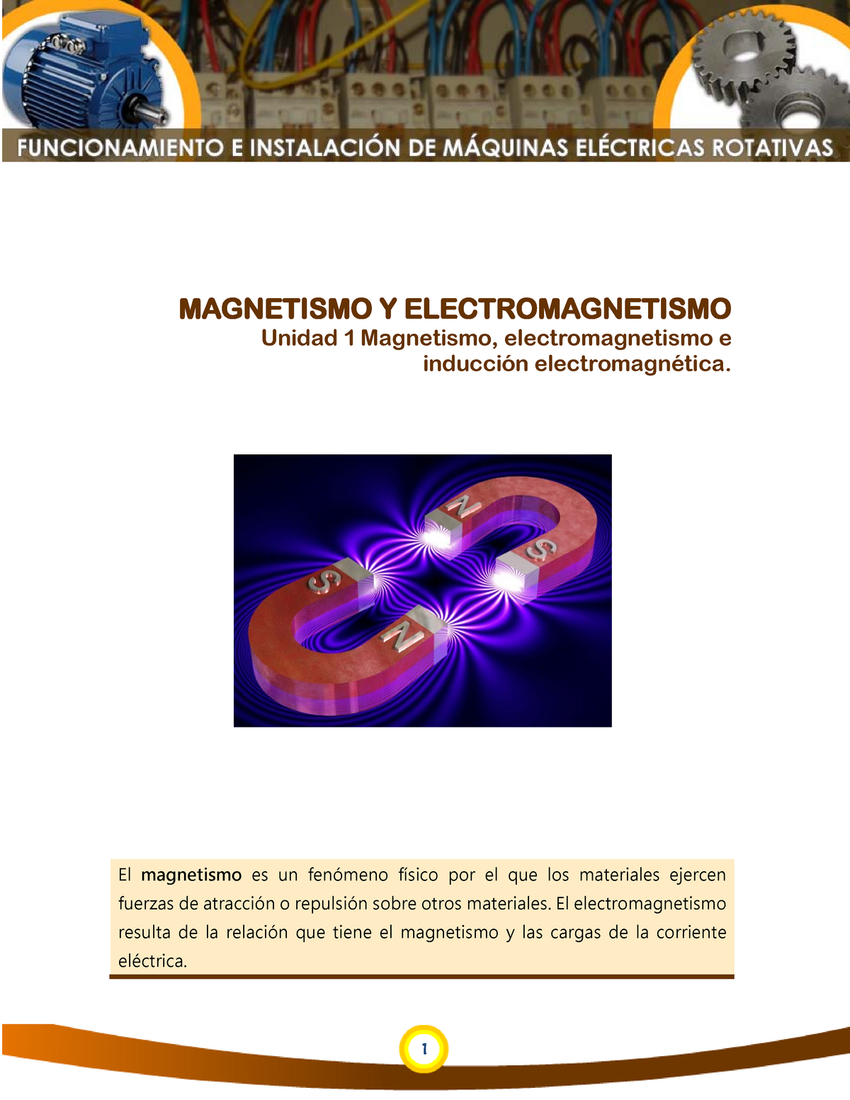 Magnetismo Electromagnetismo Servicio Nacional De Aprendizaje ...