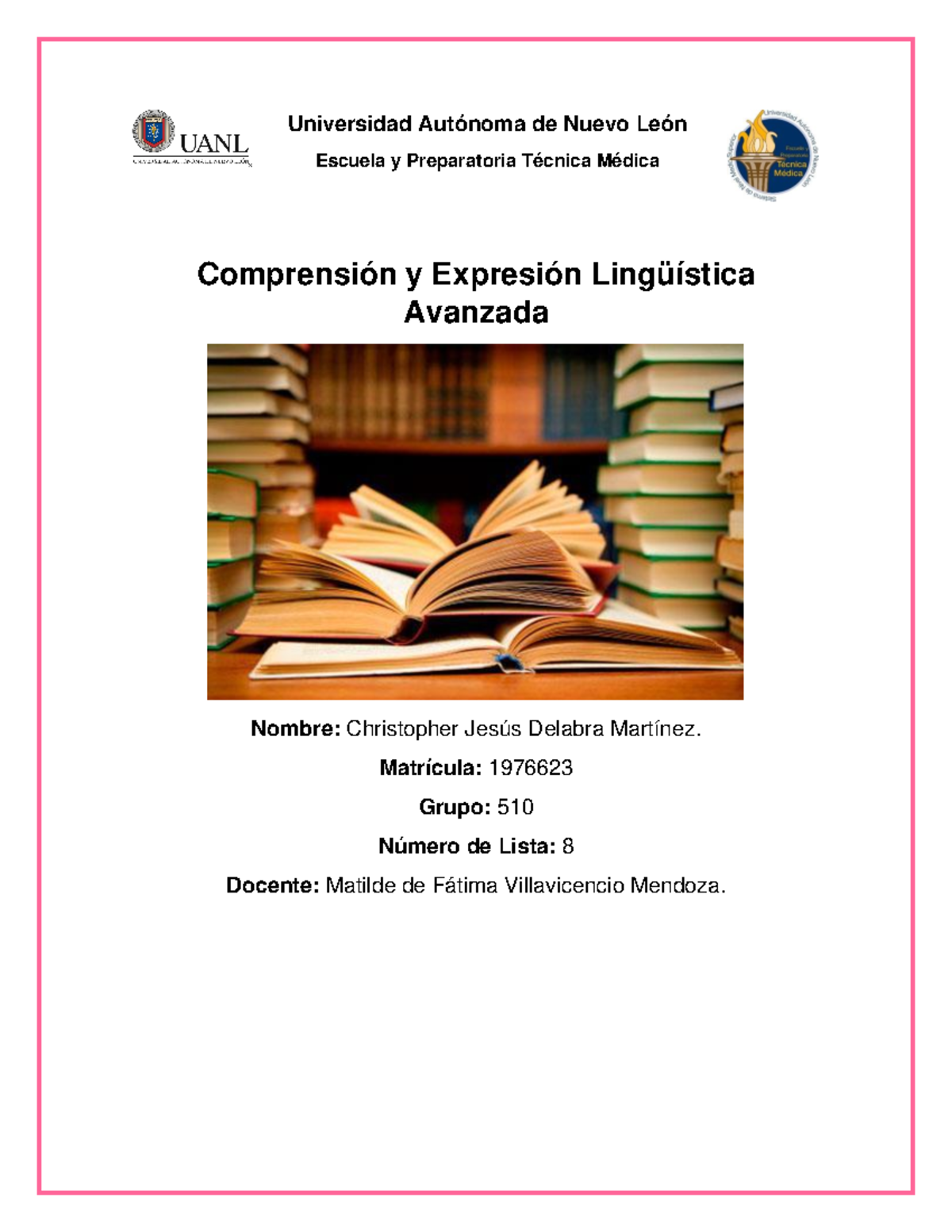 Actividad de Requisito - Etapa 4 - Universidad Autónoma de Nuevo León ...