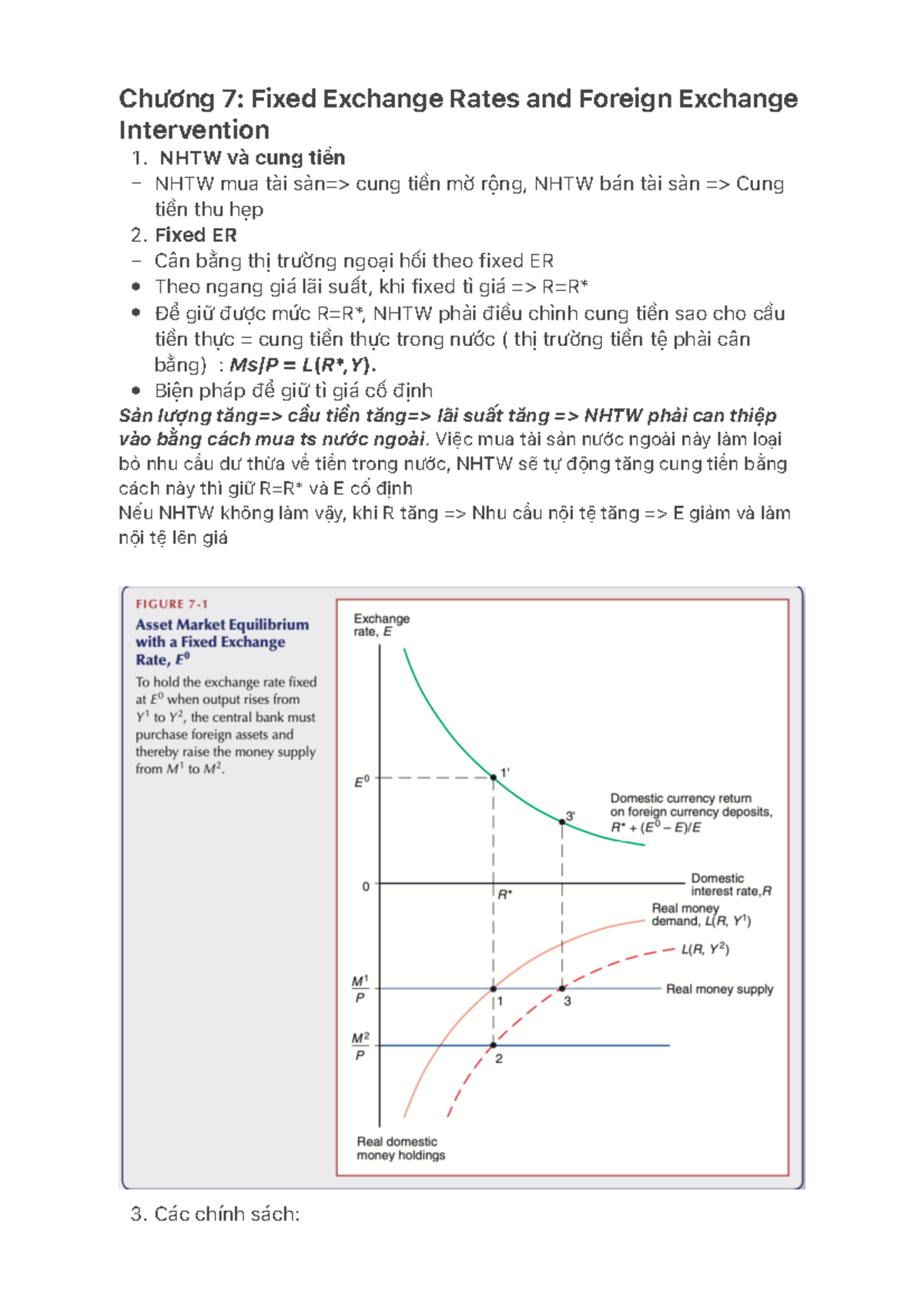 Chương 7: Fixed Exchange Rates And Foreign Exchange Intervention… - 1 ...